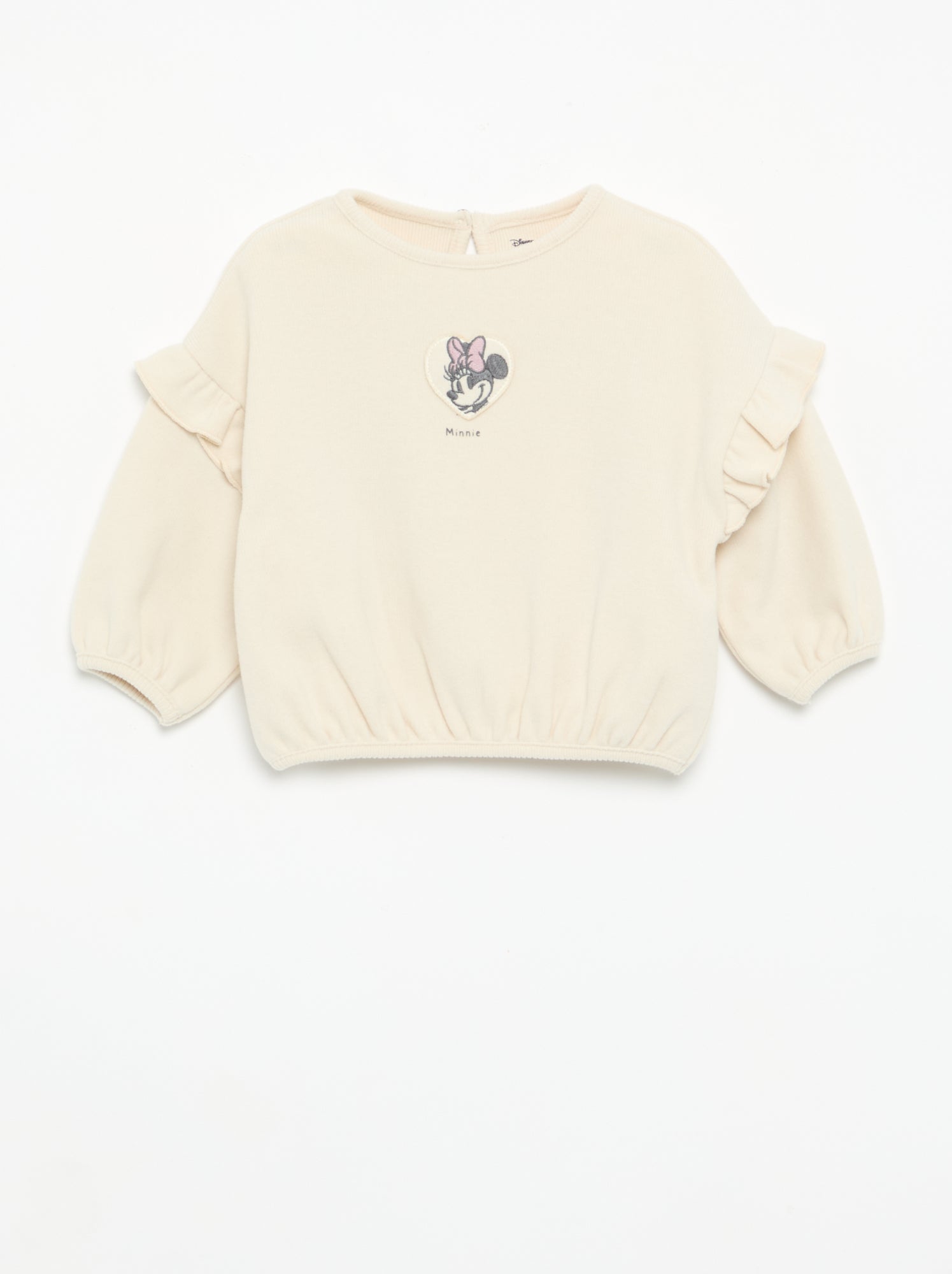 Ensemble 'Disney' 2 pièces - Sweat à volants + legging - Rose