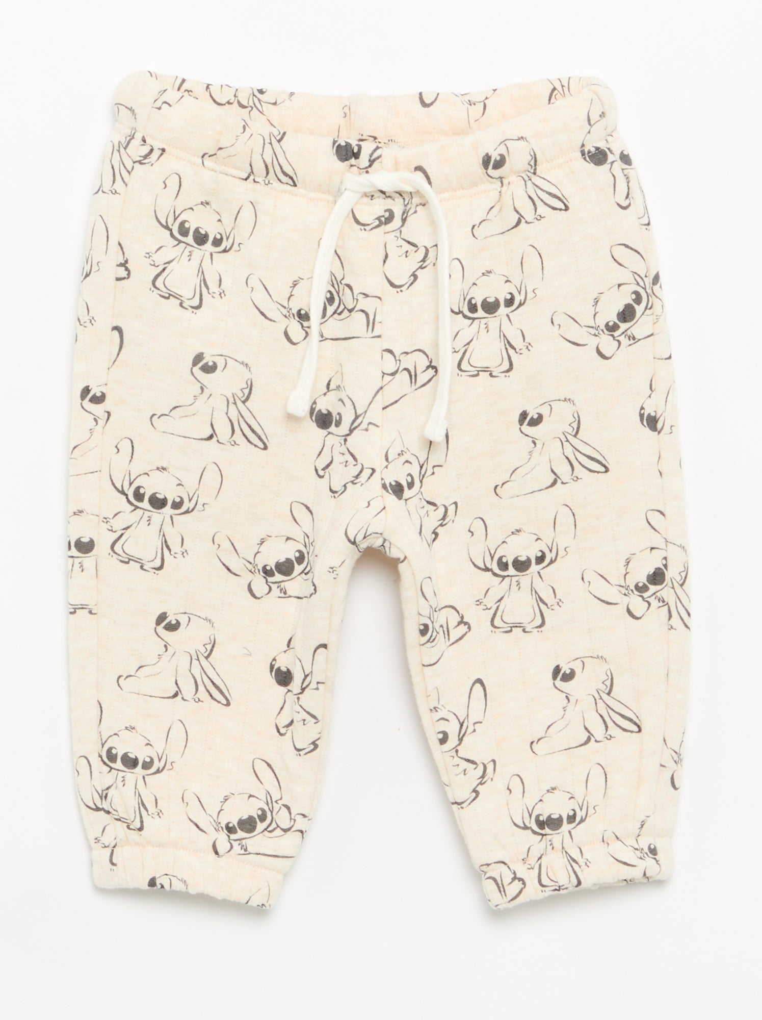 Ensemble 'Disney' 2 pièces : sweat + pantalon - Beige