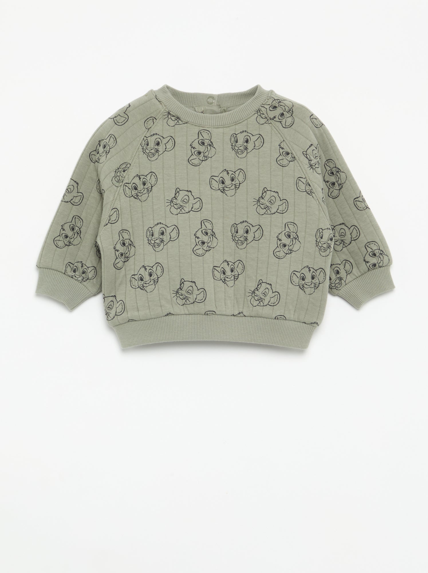 Ensemble 'Disney' 2 pièces : sweat + pantalon - Vert