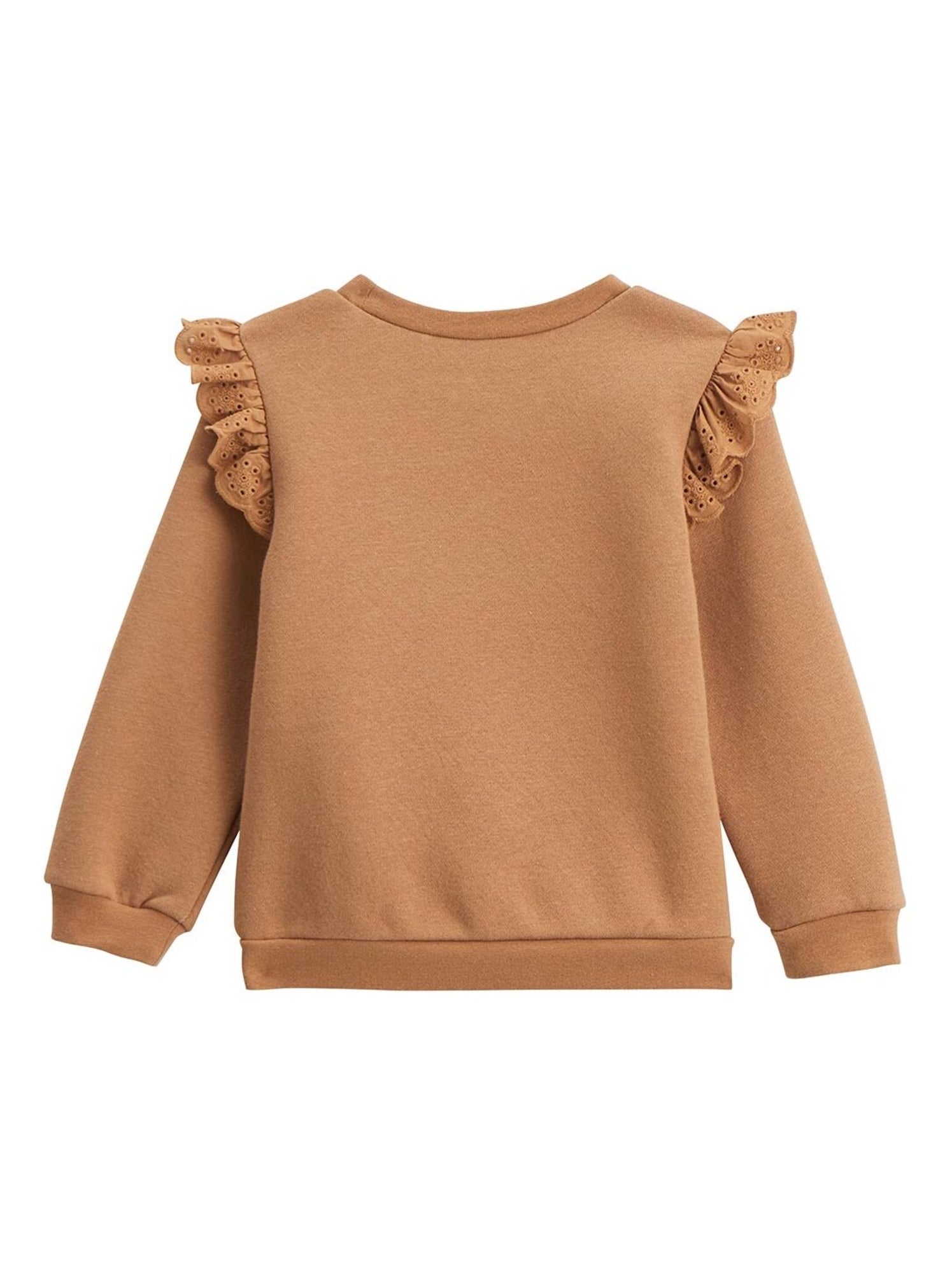 Ensemble enfant sweat et pantalon en molleton chincha - Camel