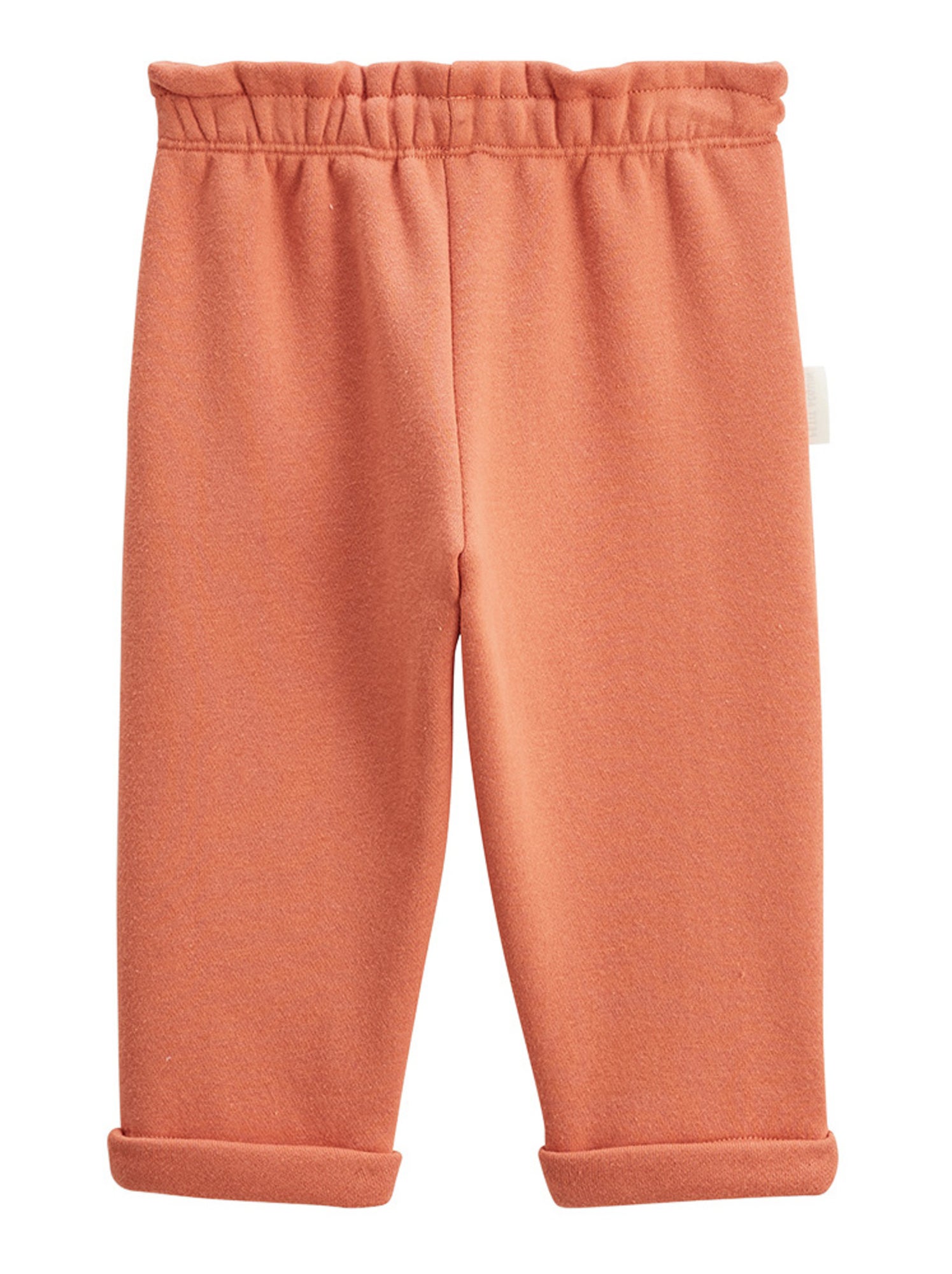 Ensemble enfant sweat et pantalon en molleton manouk - Orange corail