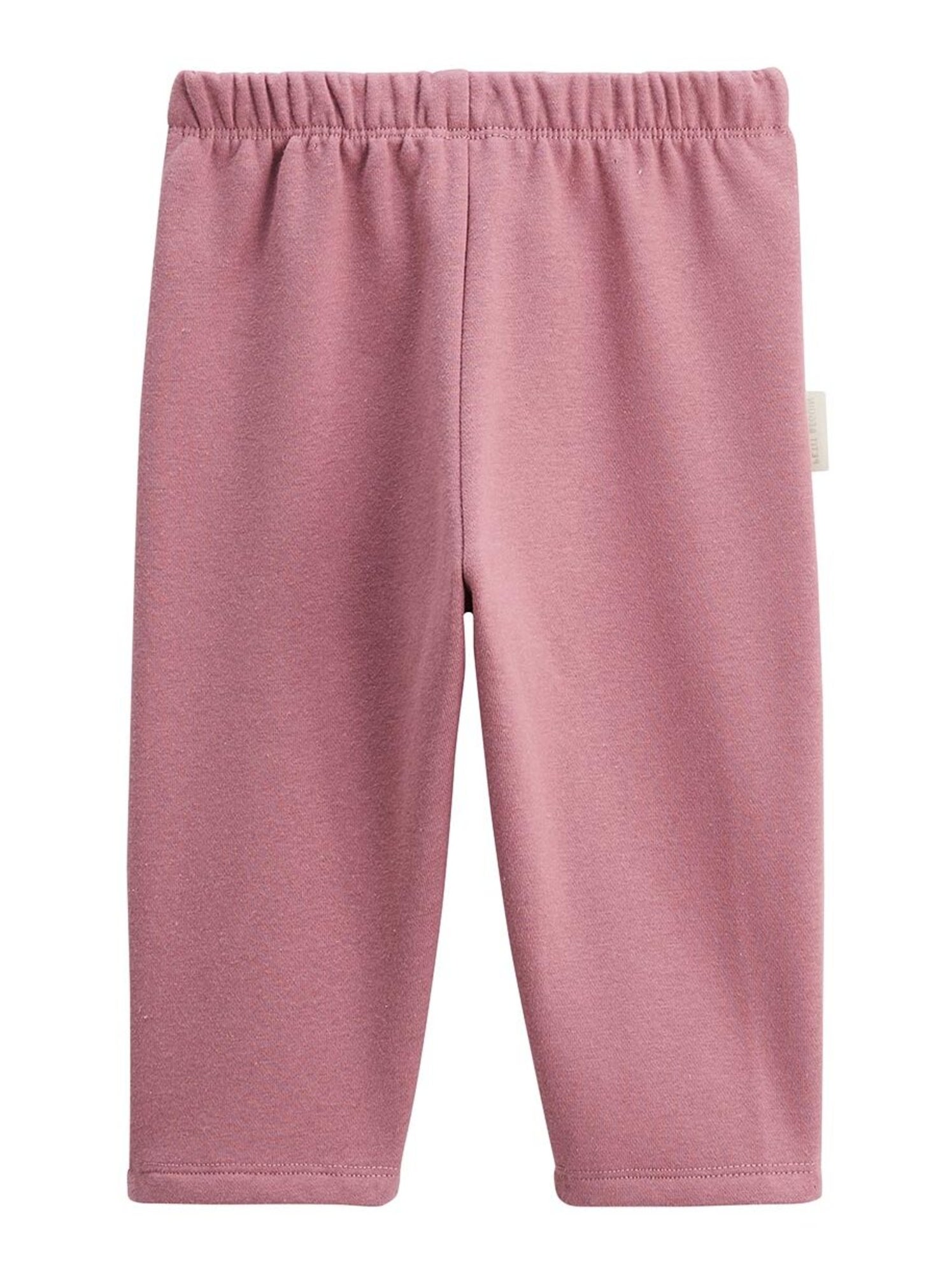 Ensemble enfant sweat et pantalon en molleton matcha - Rose