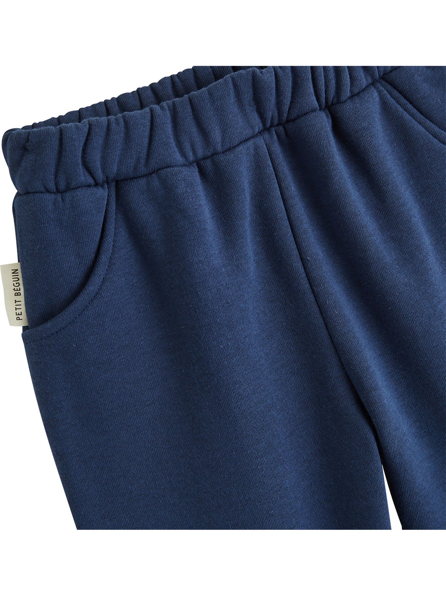 Ensemble enfant sweat et pantalon en molleton mathéo - Bleu