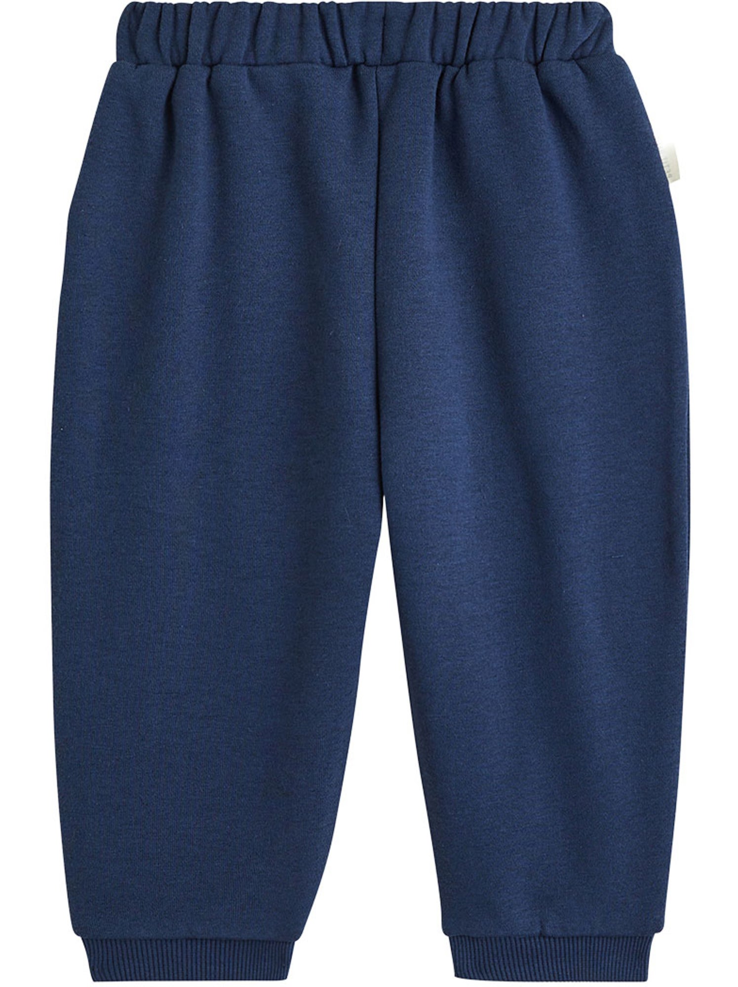 Ensemble enfant sweat et pantalon en molleton mathéo - Bleu