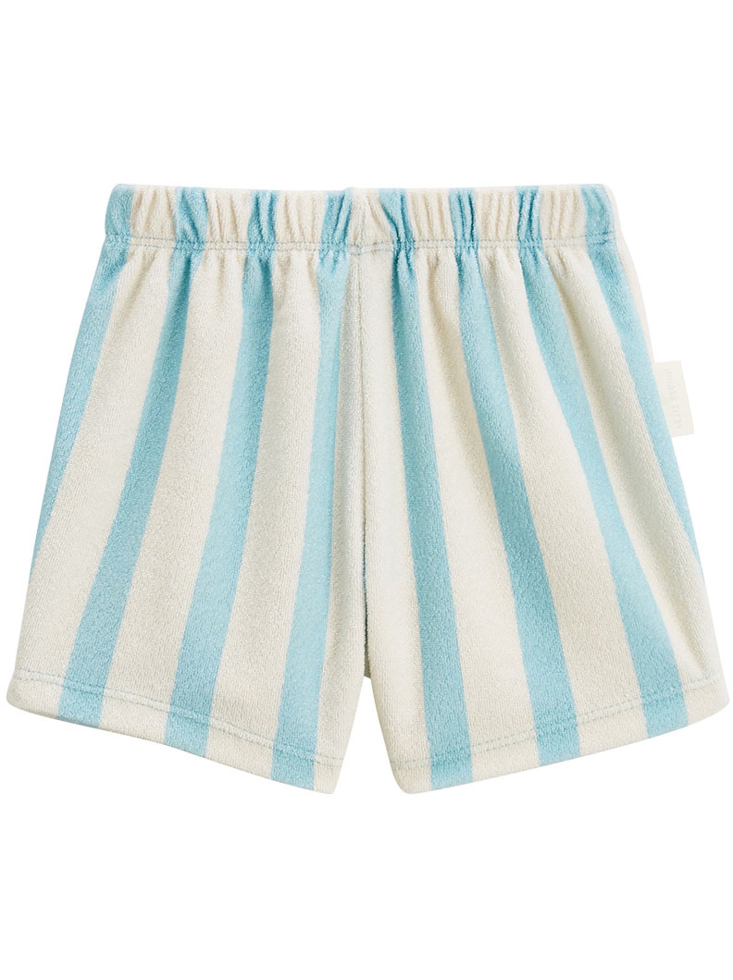 Ensemble enfant t-shirt et short en éponge cayo coco - Bleu