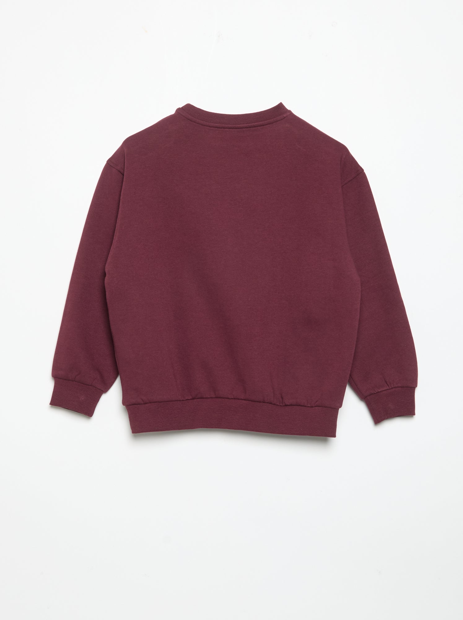 Ensemble jogging en molleton sweat + pantalon - 2 pièces - Rouge