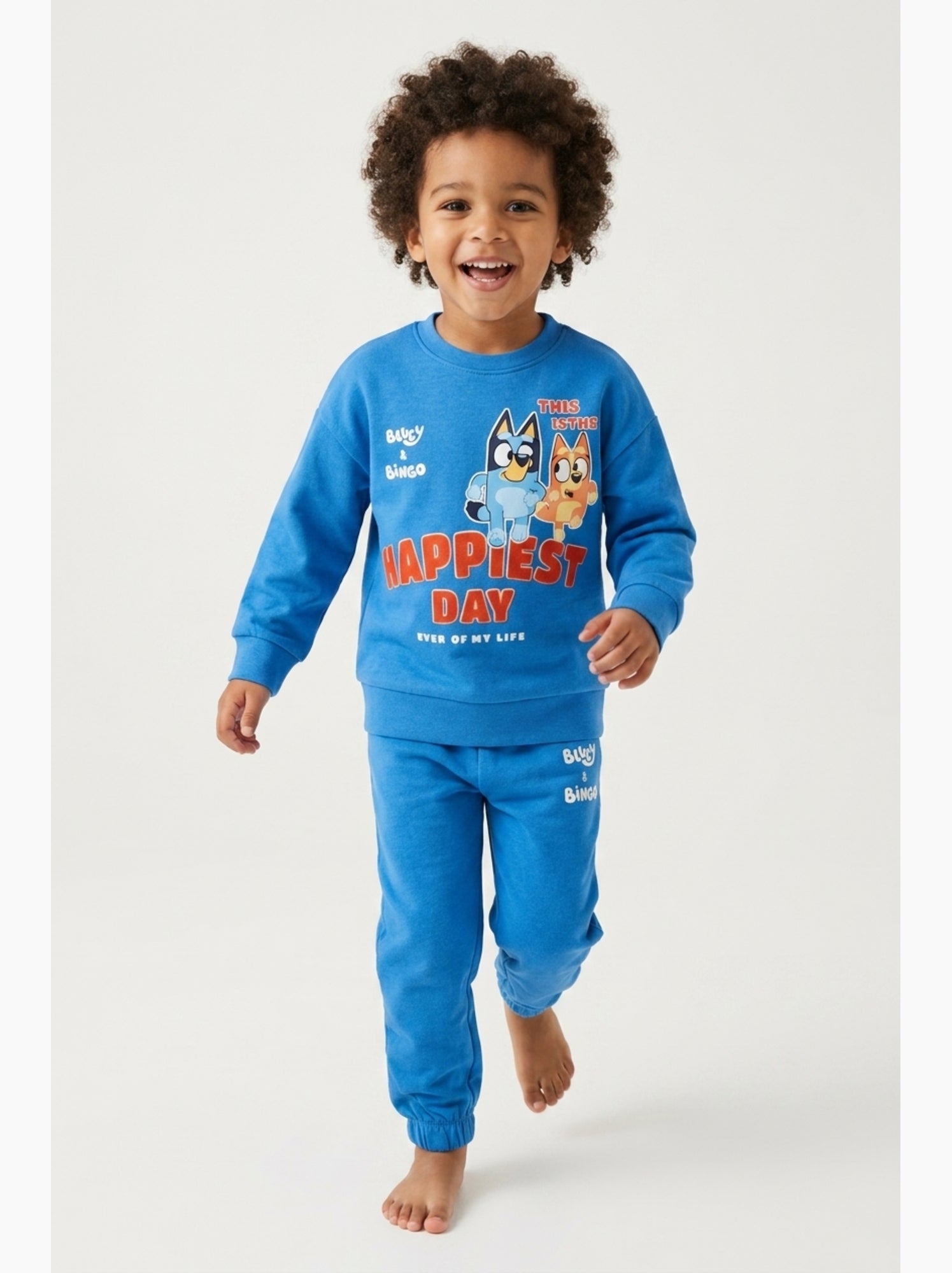 Ensemble jogging   garçon bluey - licence officielle - Bleu
