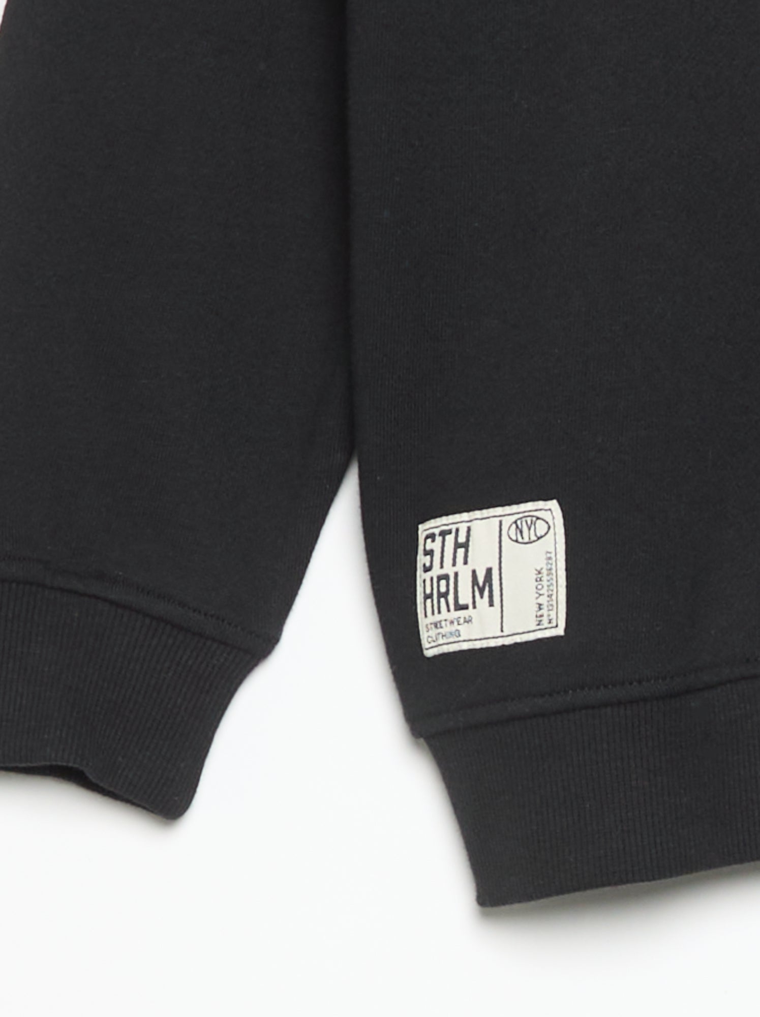 Ensemble jogging sweat + pantalon - 2 pièces - Noir