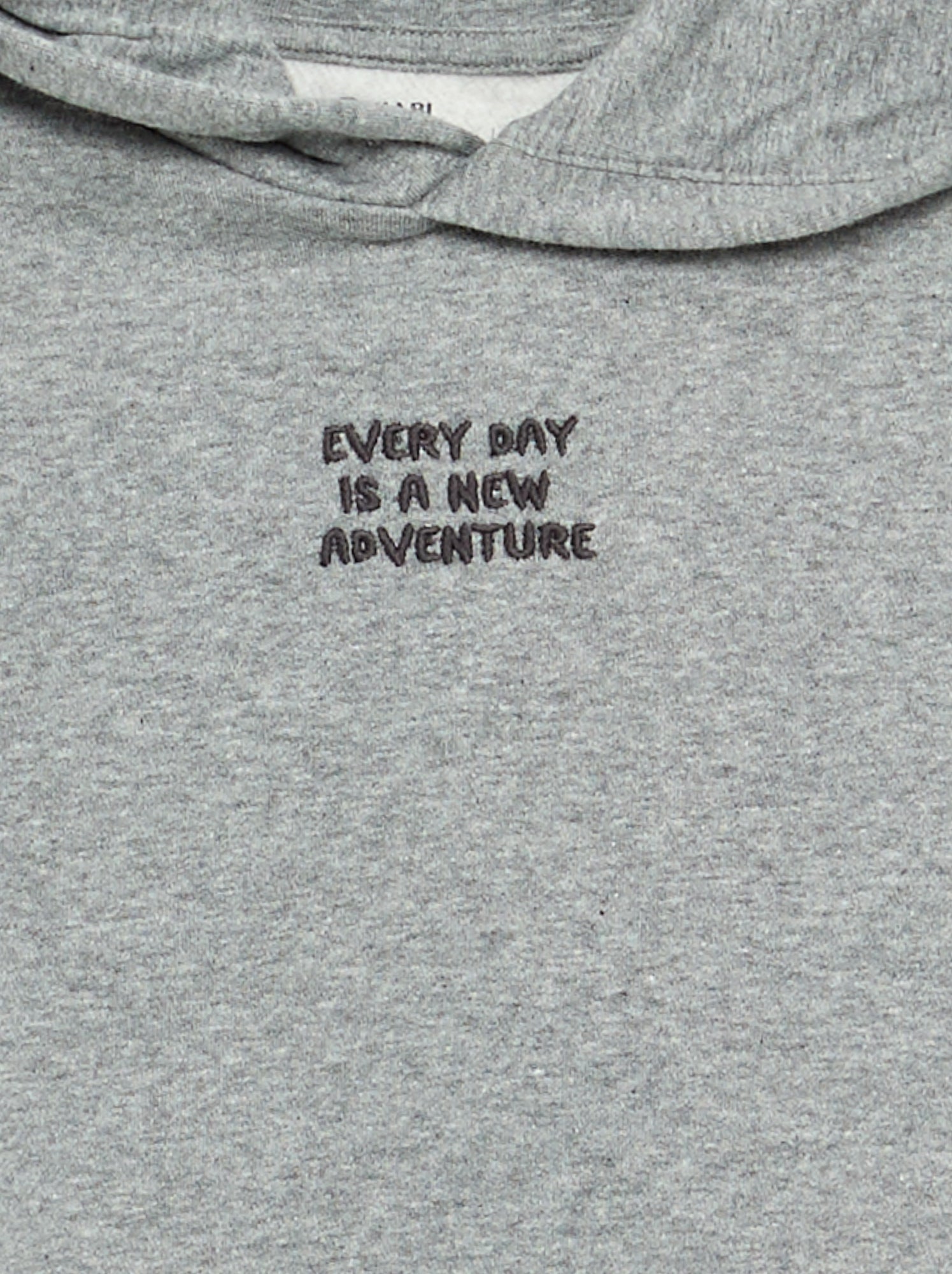 Ensemble jogging sweat + t-shirt - 2 pièces - Gris