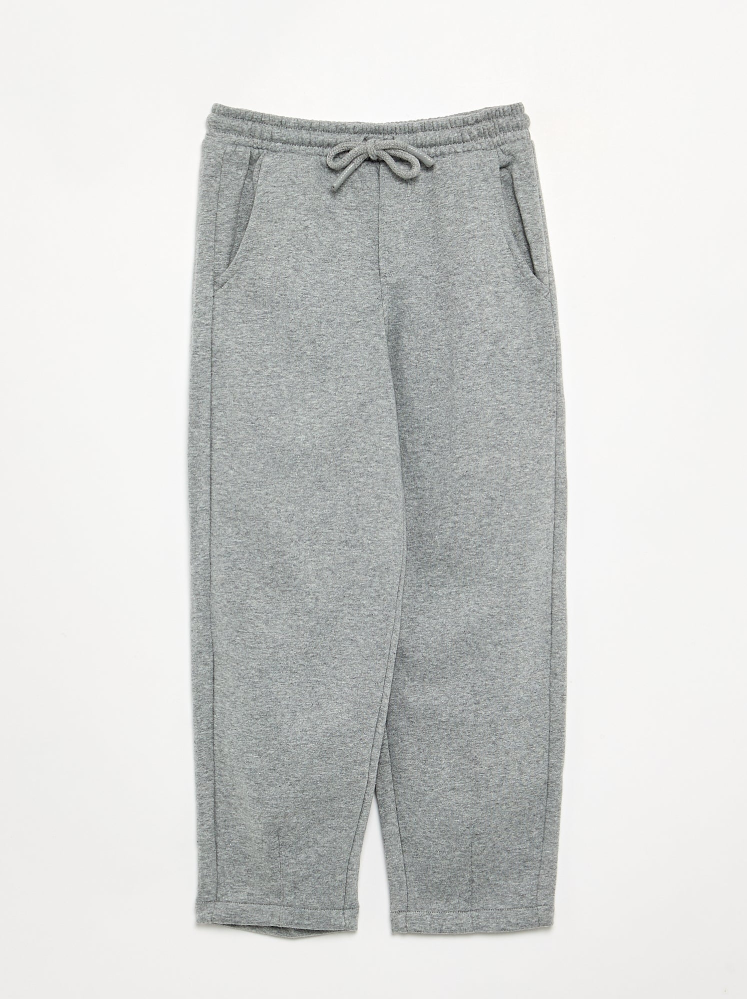 Ensemble jogging sweat + t-shirt - 2 pièces - Gris