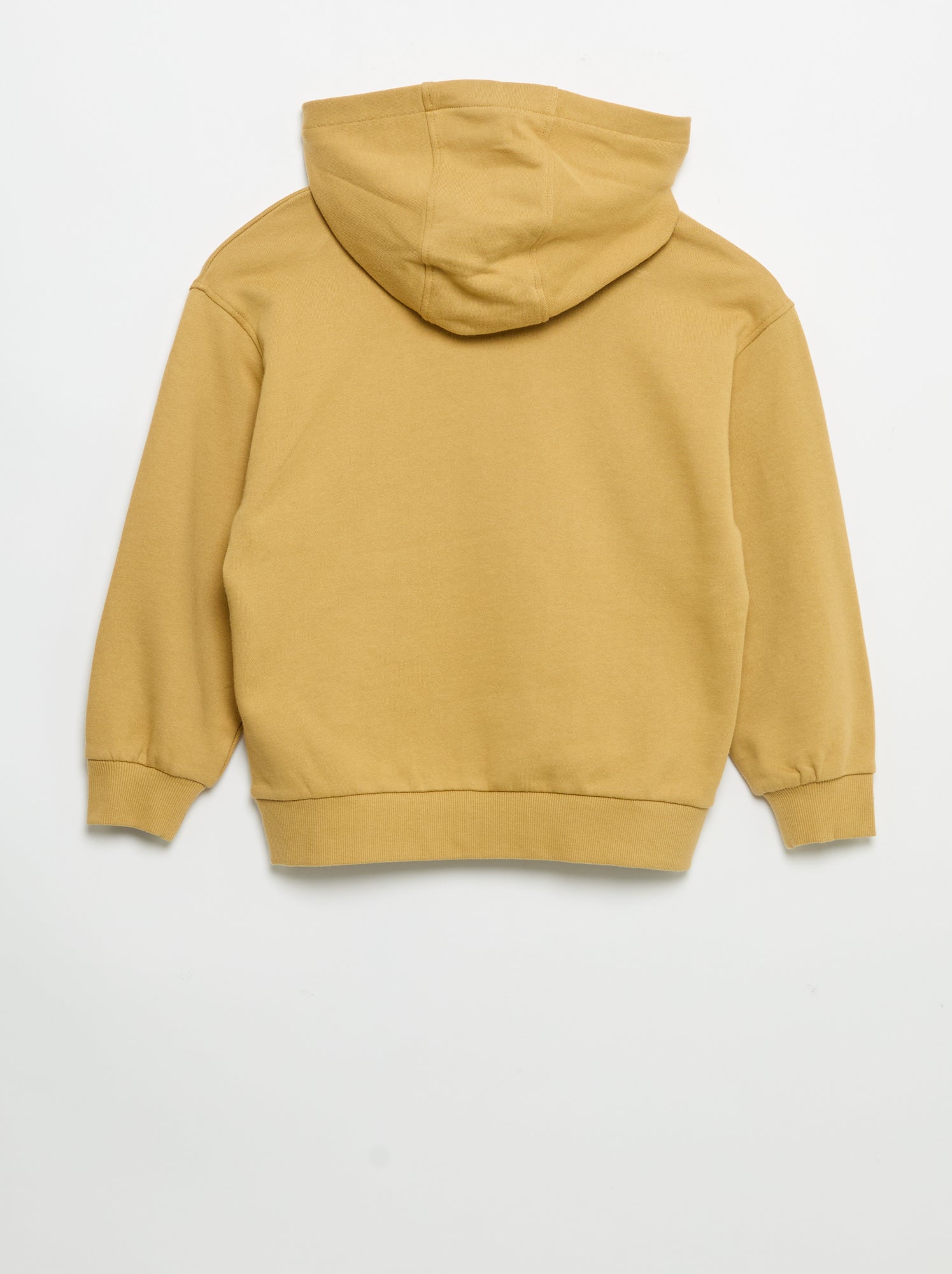 Ensemble jogging sweat zippé à capuche + jogging - 2 pièces - Jaune
