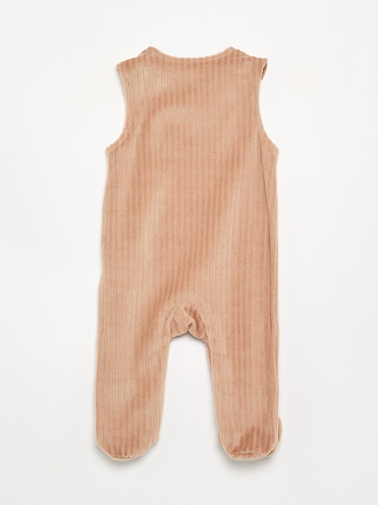 Ensemble nuit 2 pièces - Dors bien sans manches + body - Beige (GEH38_3)