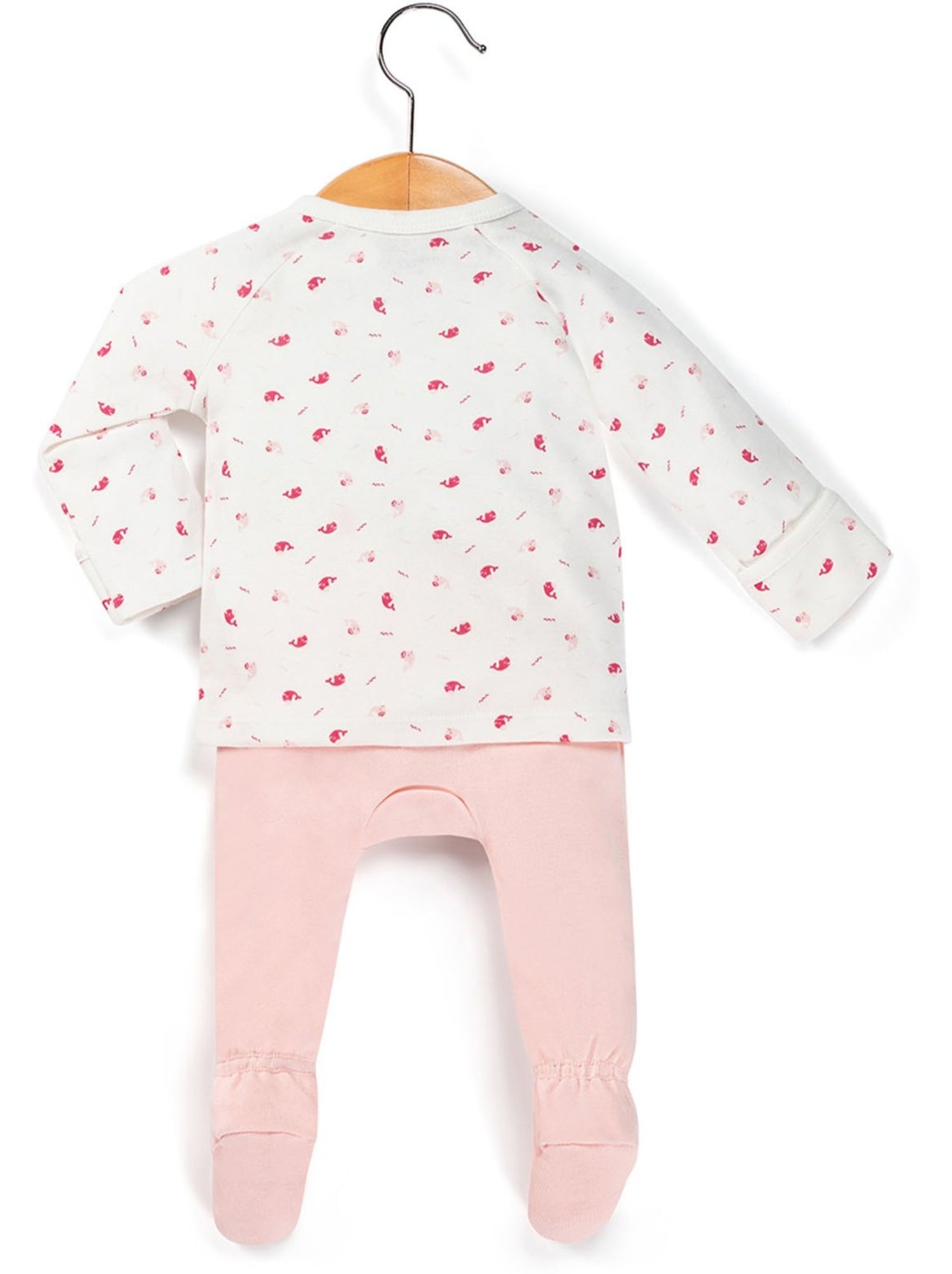 Ensemble pantalon + haut - terre de marins - Rose