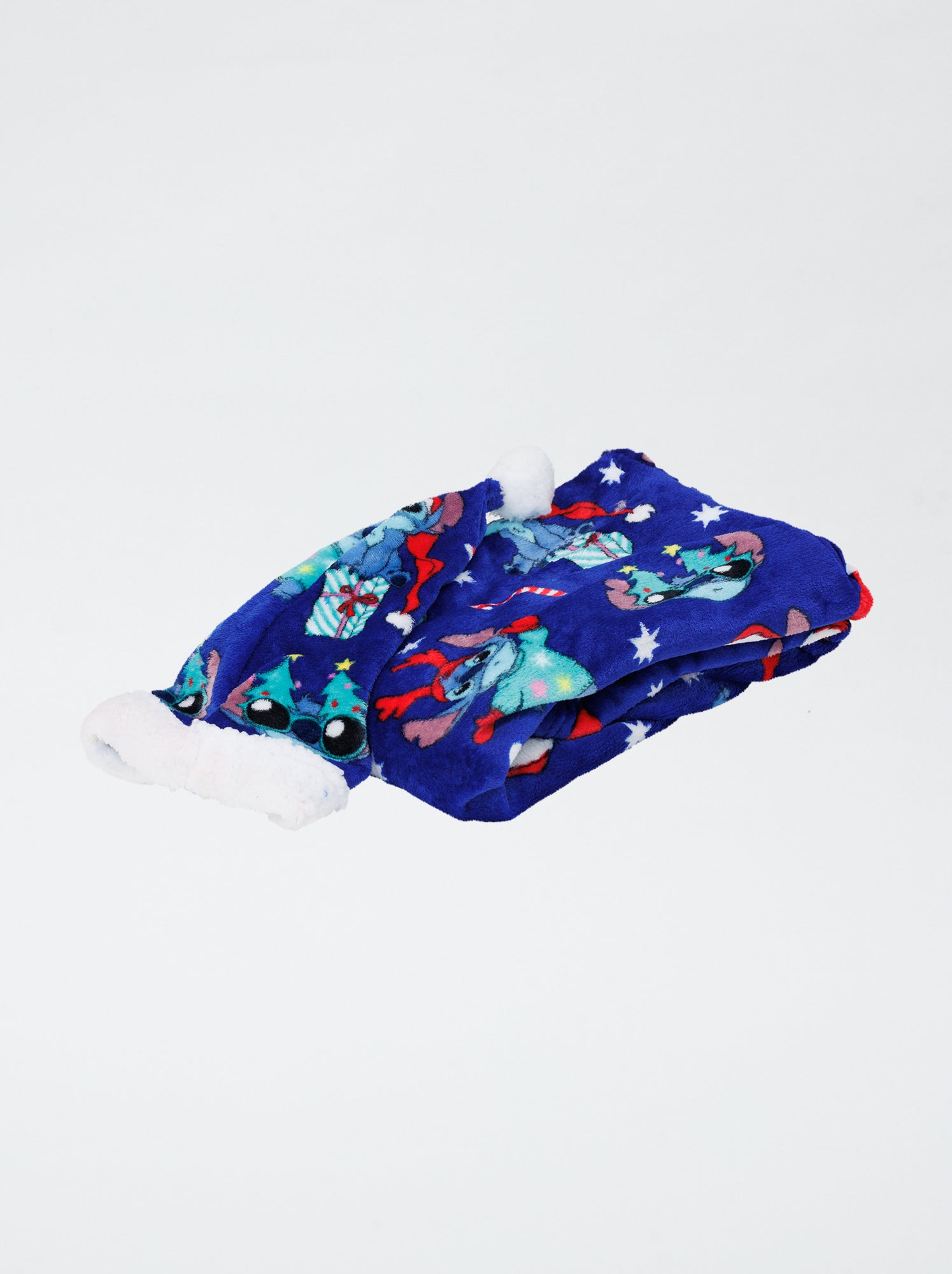 Ensemble plaid + bonnet 'Disney' - Bleu