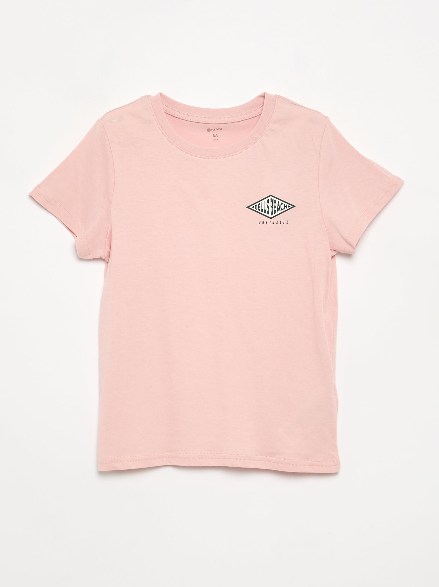 Ensemble pyjama court short + t-shirt - 2 pièces - Rose