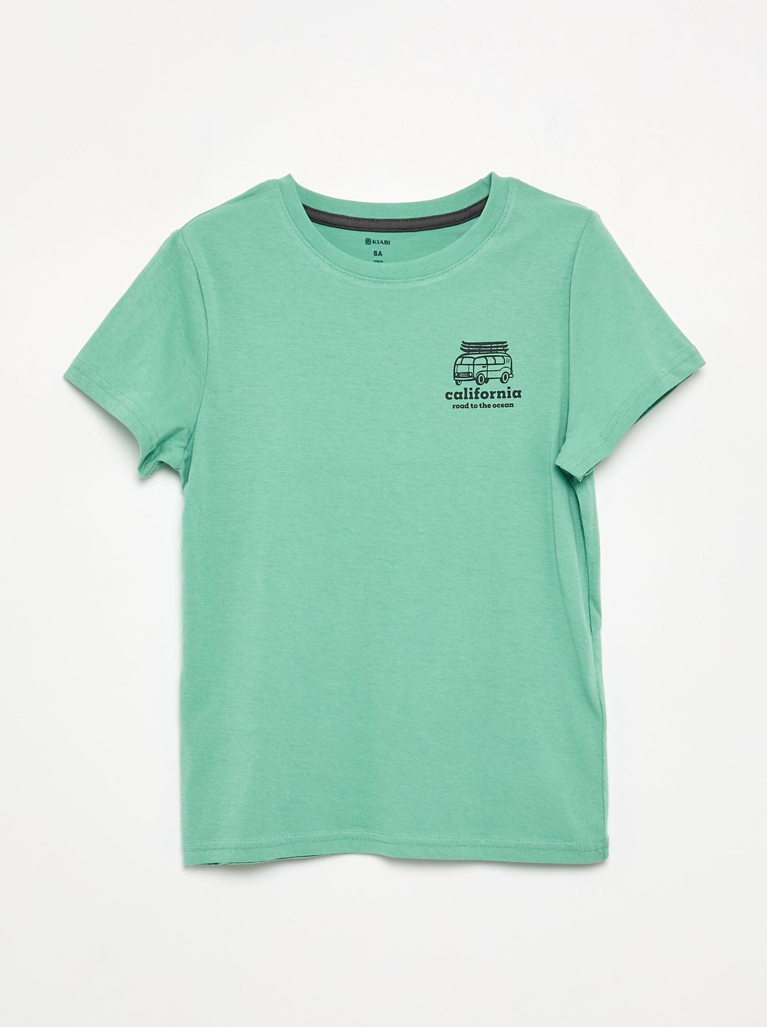 Ensemble pyjama court short + t-shirt - 2 pièces - Vert