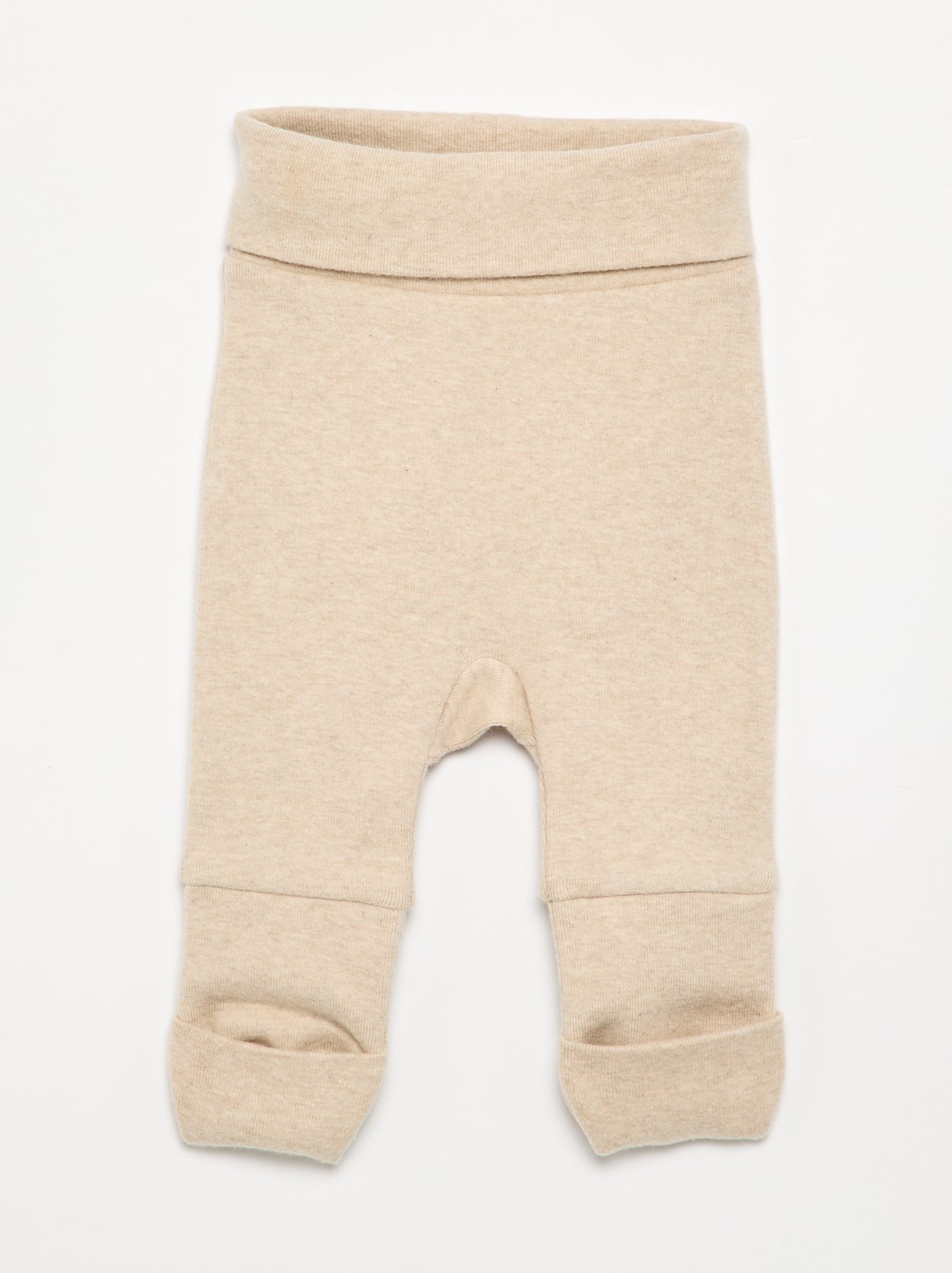 Ensemble pyjama en coton - 2 pièces - Beige