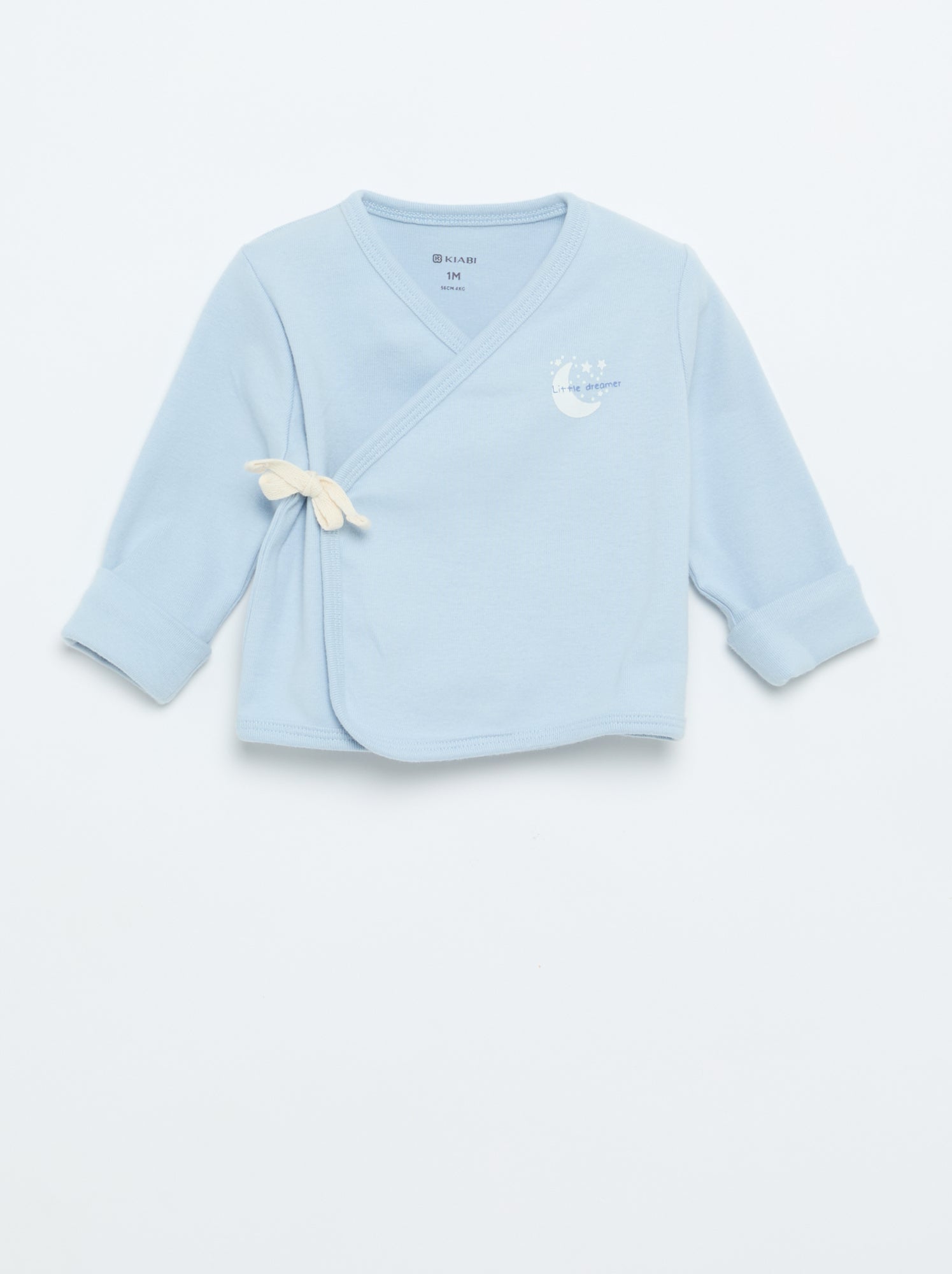 Ensemble pyjama en coton - 2 pièces - Bleu