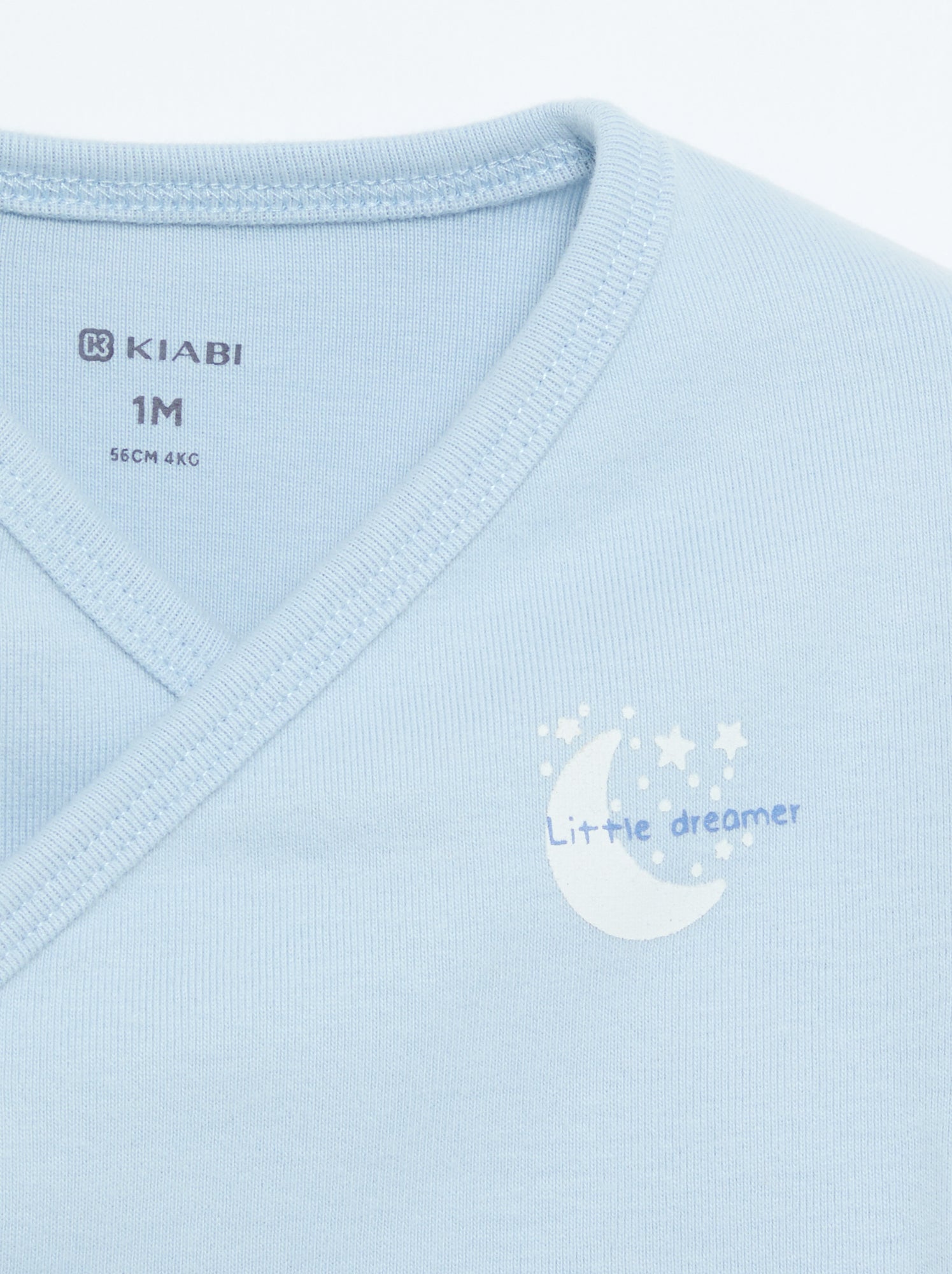 Ensemble pyjama en coton - 2 pièces - Bleu