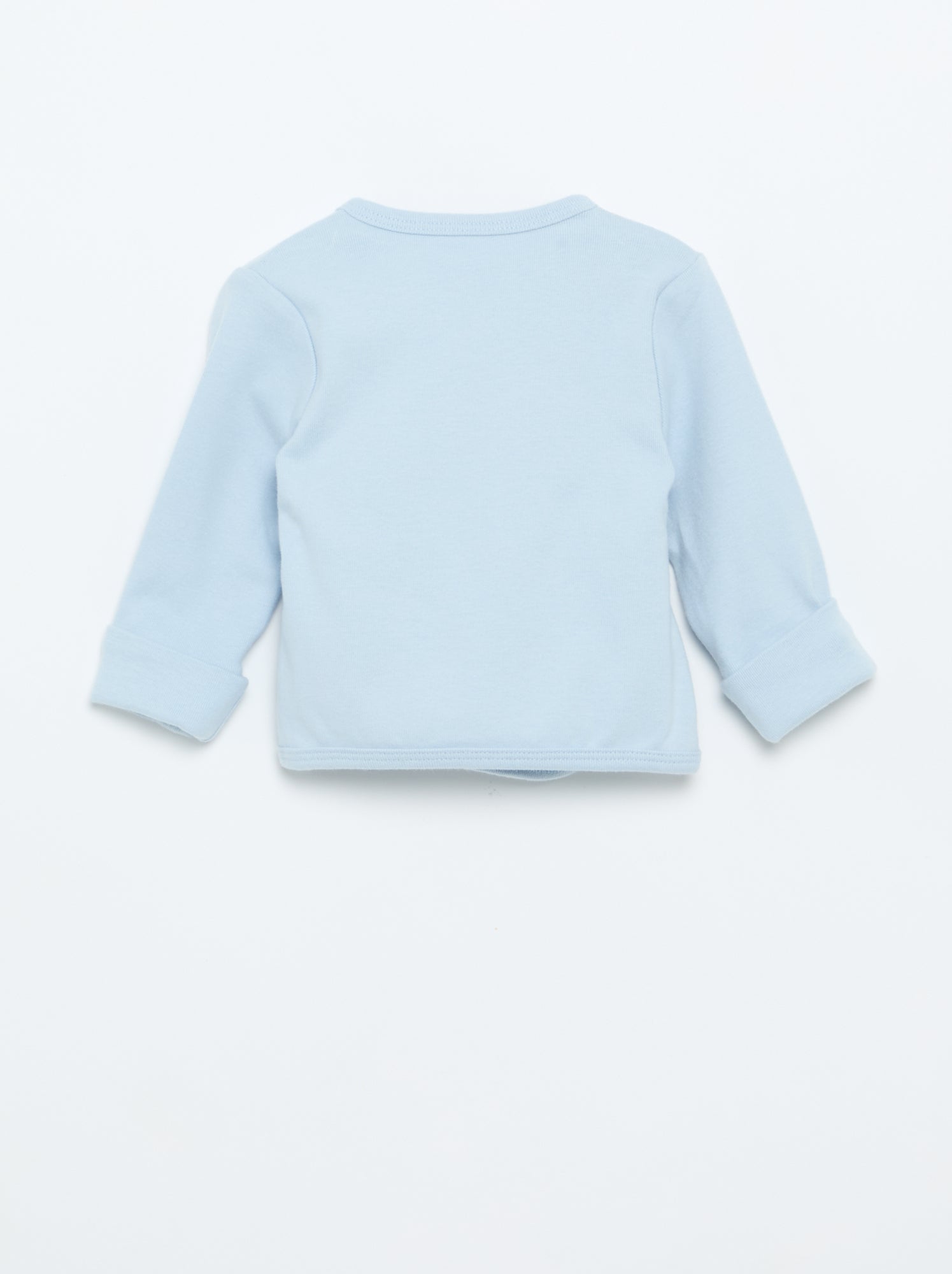 Ensemble pyjama en coton - 2 pièces - Bleu