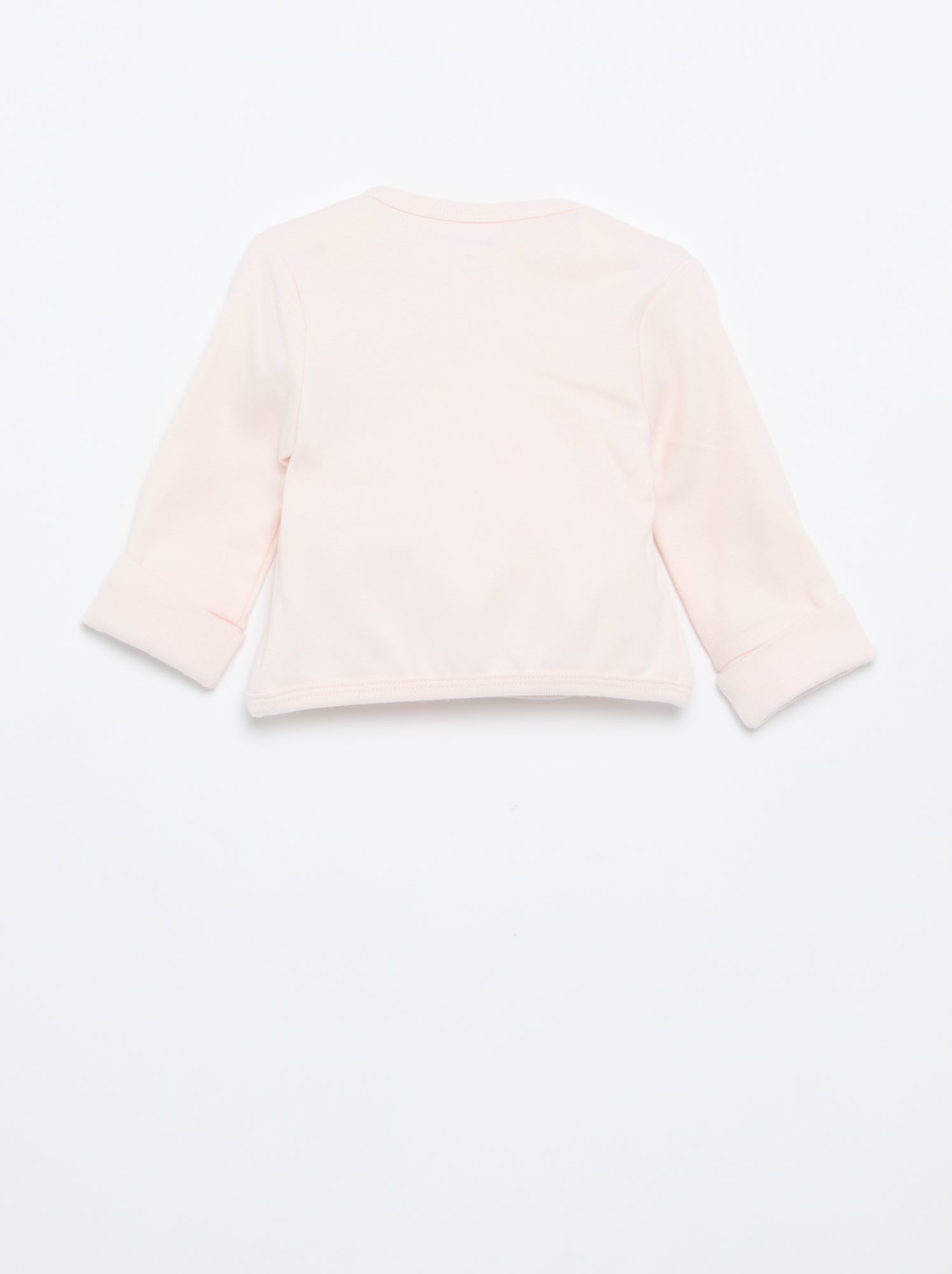 Ensemble pyjama en coton - 2 pièces - Rose