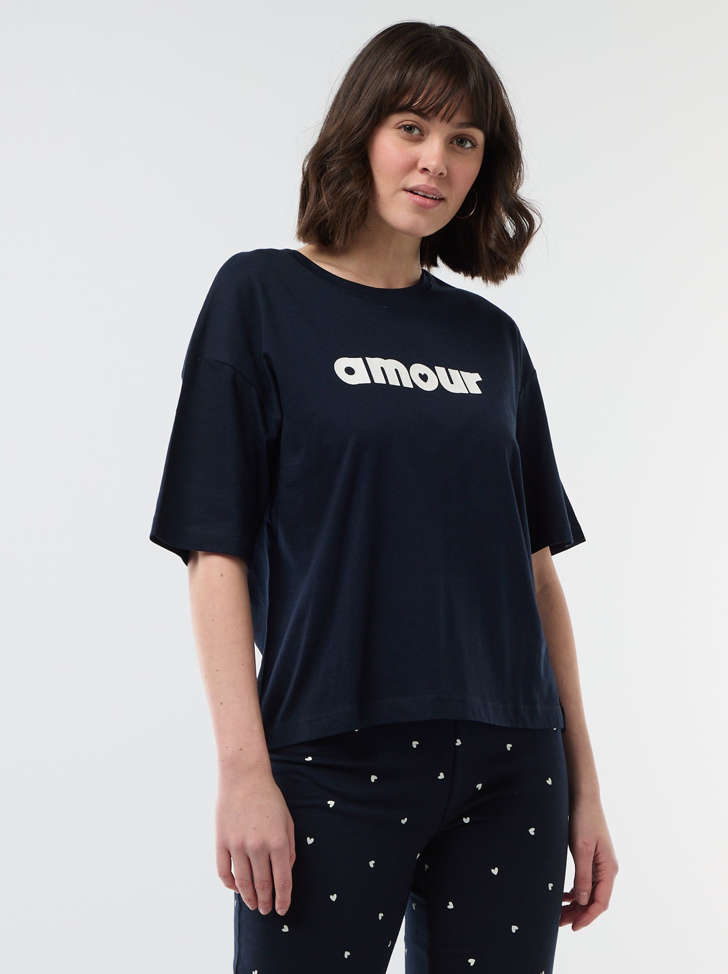 Ensemble pyjama long - 2 pièces - Bleu