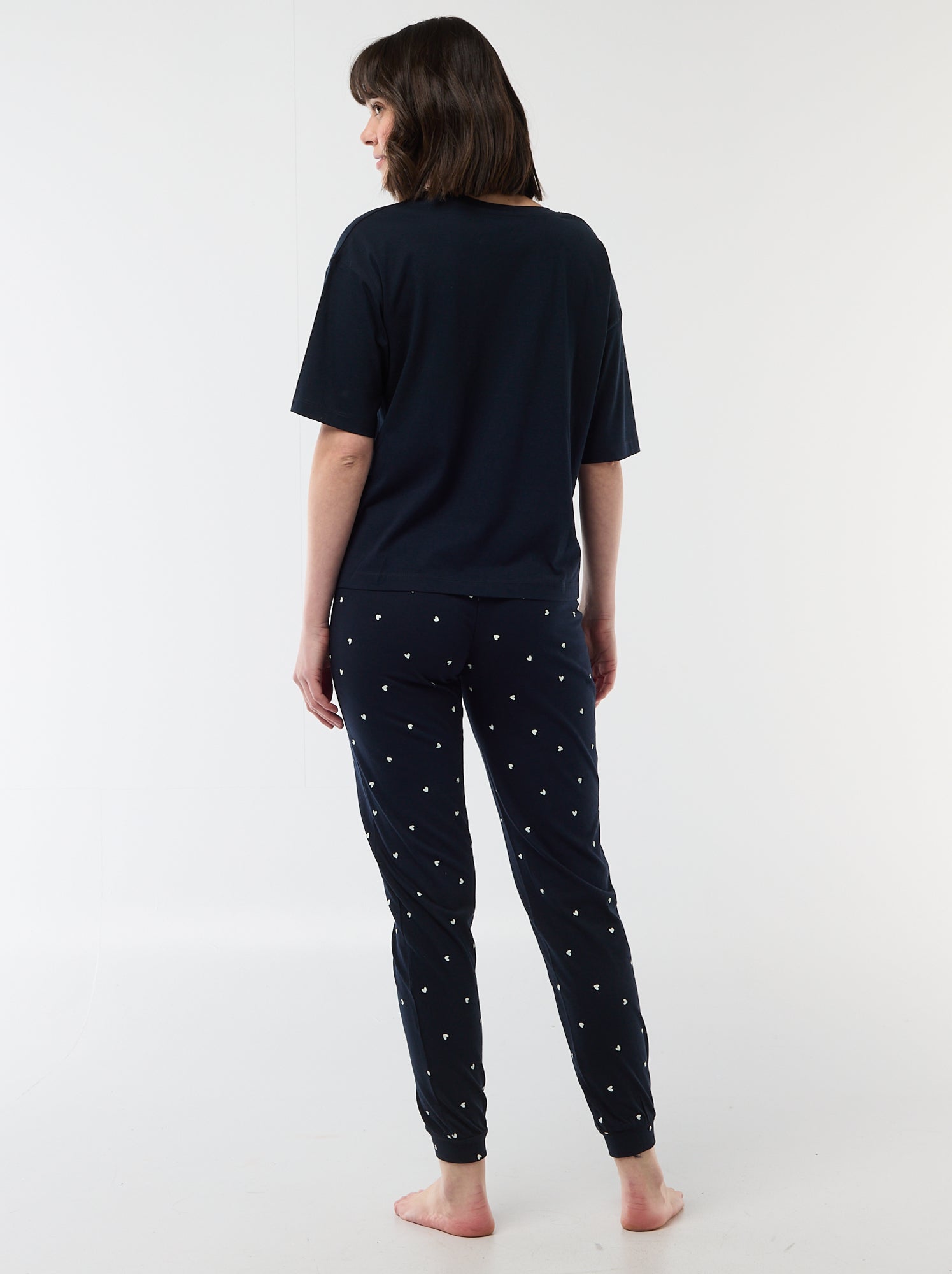 Ensemble pyjama long - 2 pièces - Bleu