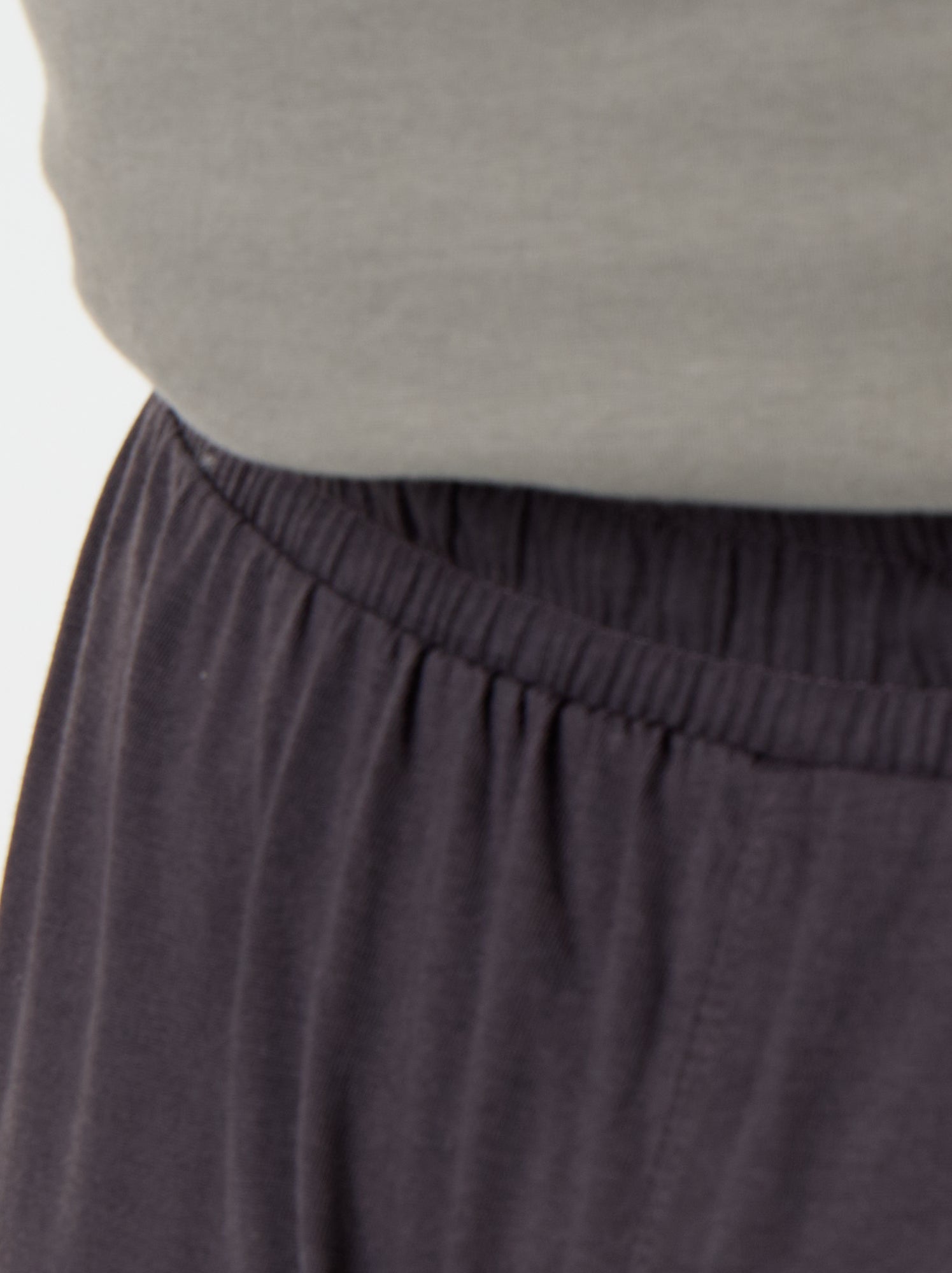 Ensemble pyjama long t-shirt + pantalon - 2 pièces - Gris