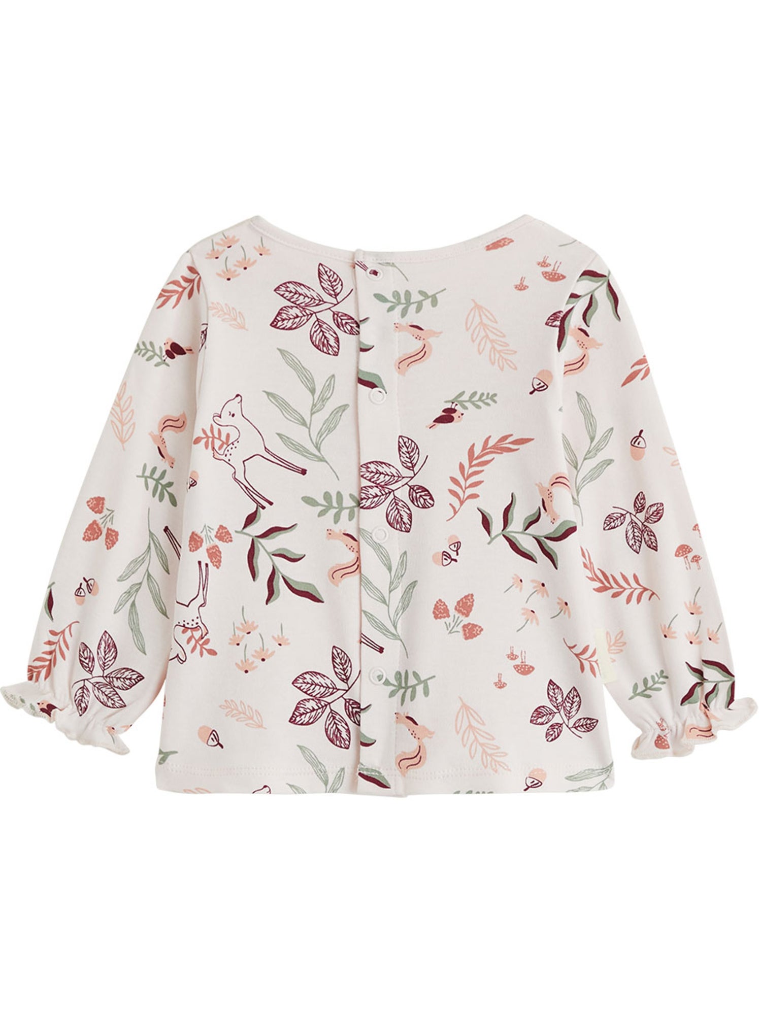 Ensemble robe bébé en velours côtelé, t-shirt et collant evie - Rose