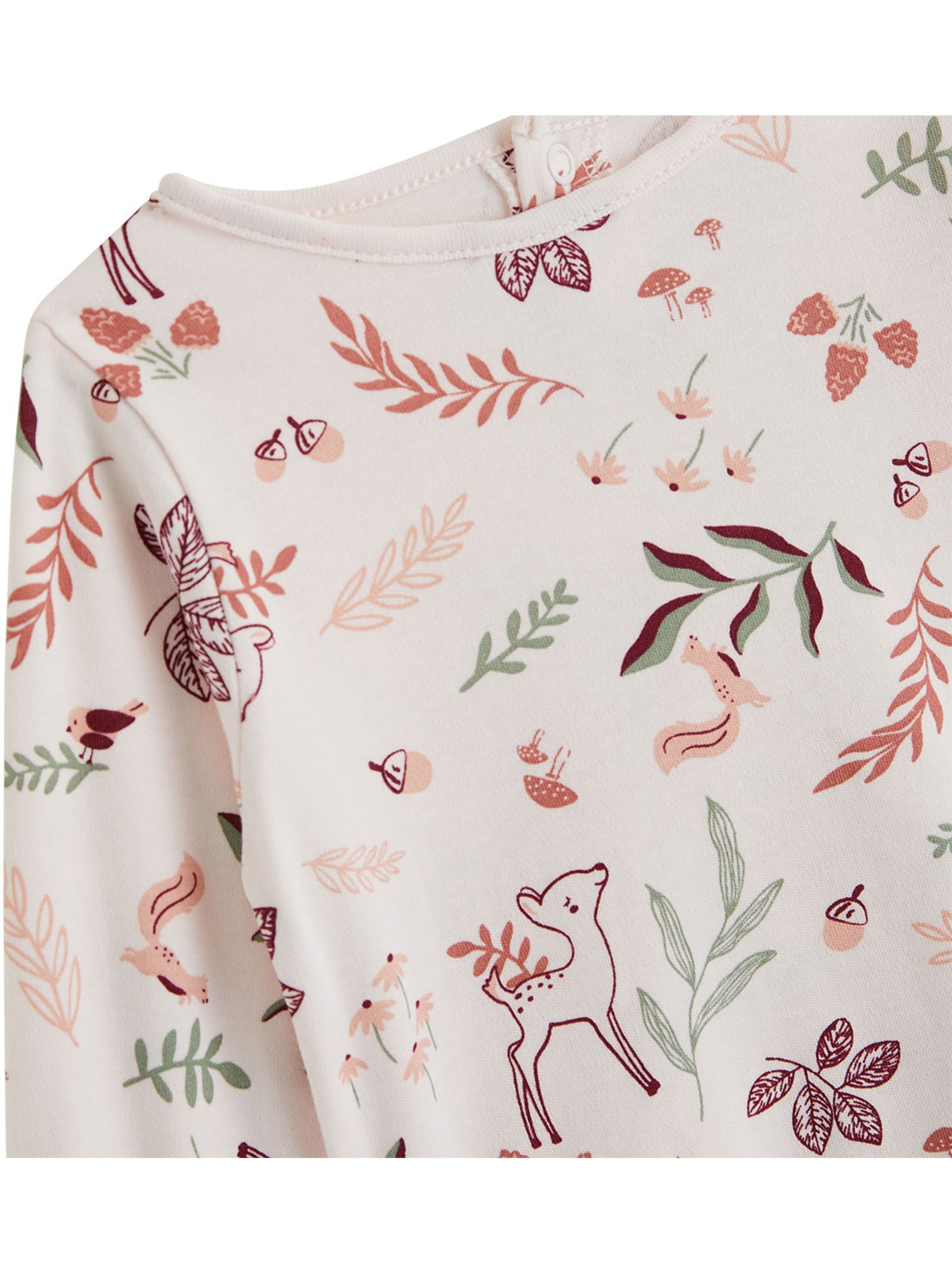 Ensemble robe bébé en velours côtelé, t-shirt et collant evie - Rose