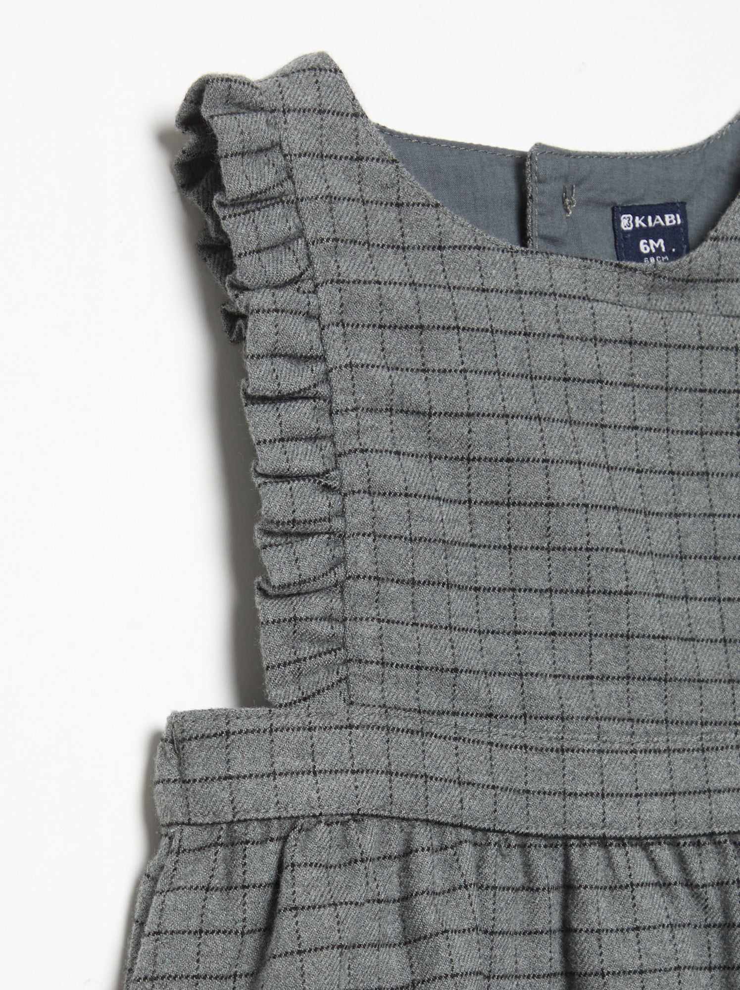 Ensemble robe sans manches + collants - Gris