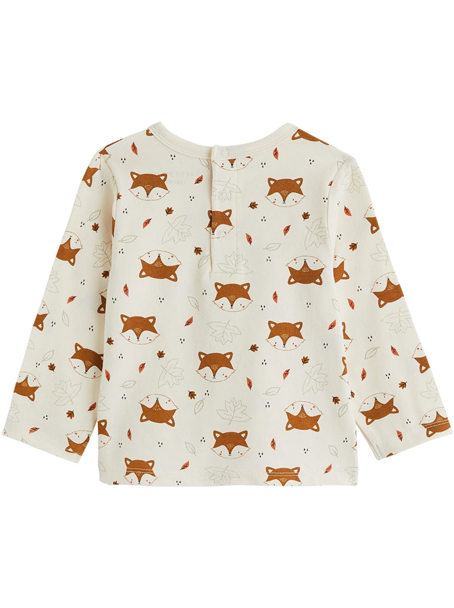 Ensemble salopette bébé en velours côtelé et t-shirt ginkgo - Vert