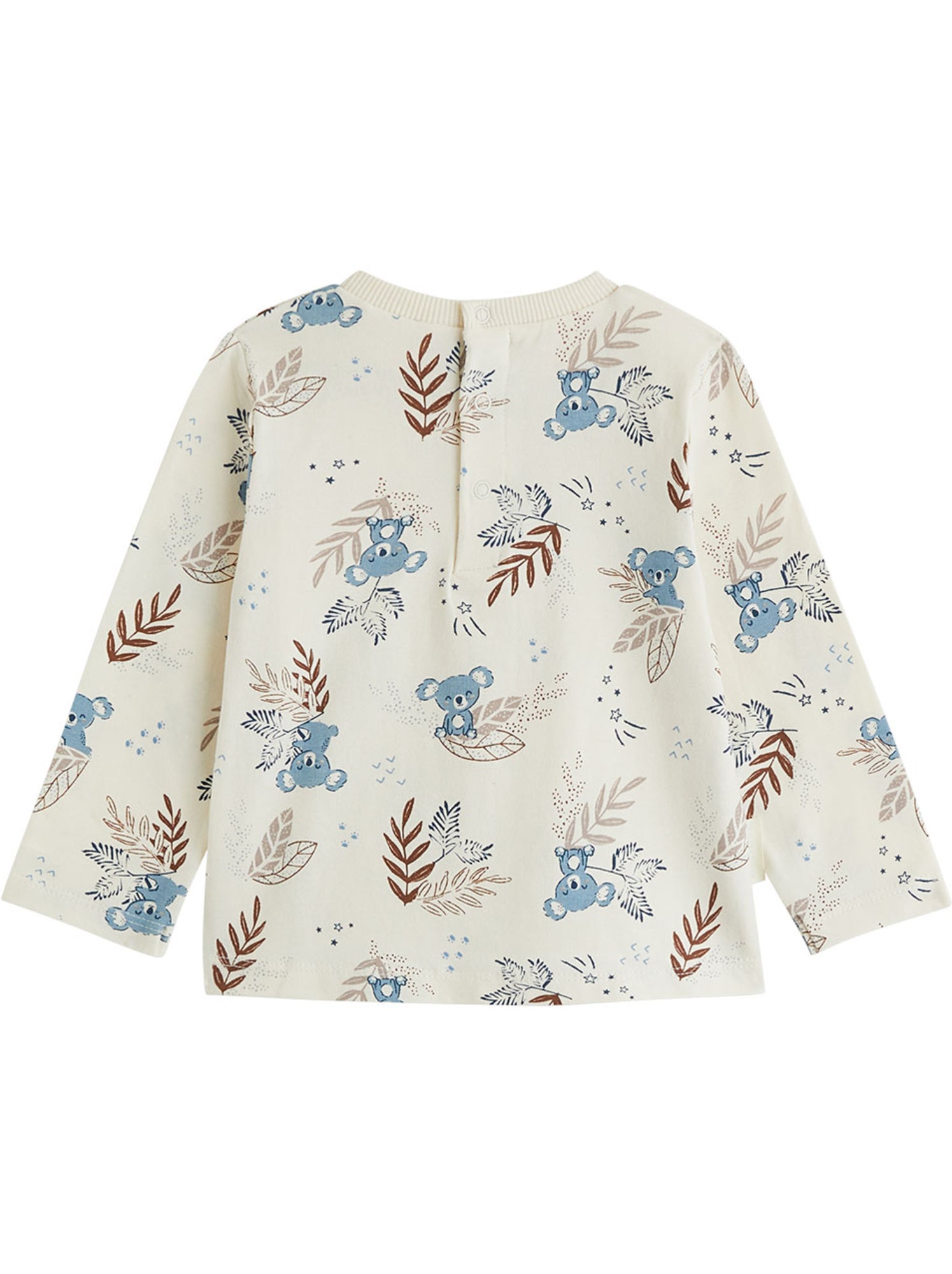 Ensemble salopette bébé et t-shirt mathéo - Bleu