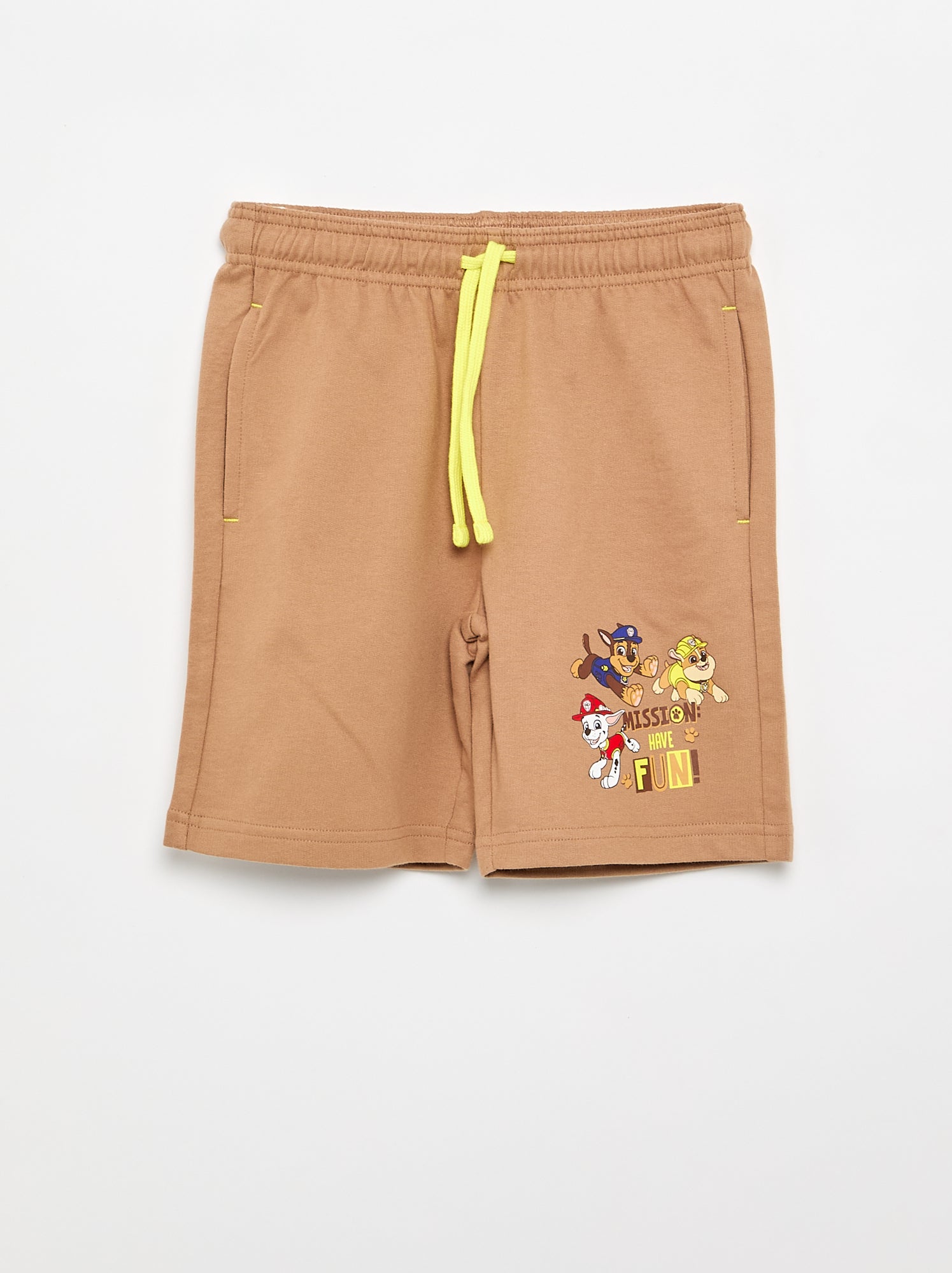 Ensemble short + T-shirt 'Pat' Patrouille' - Blanc
