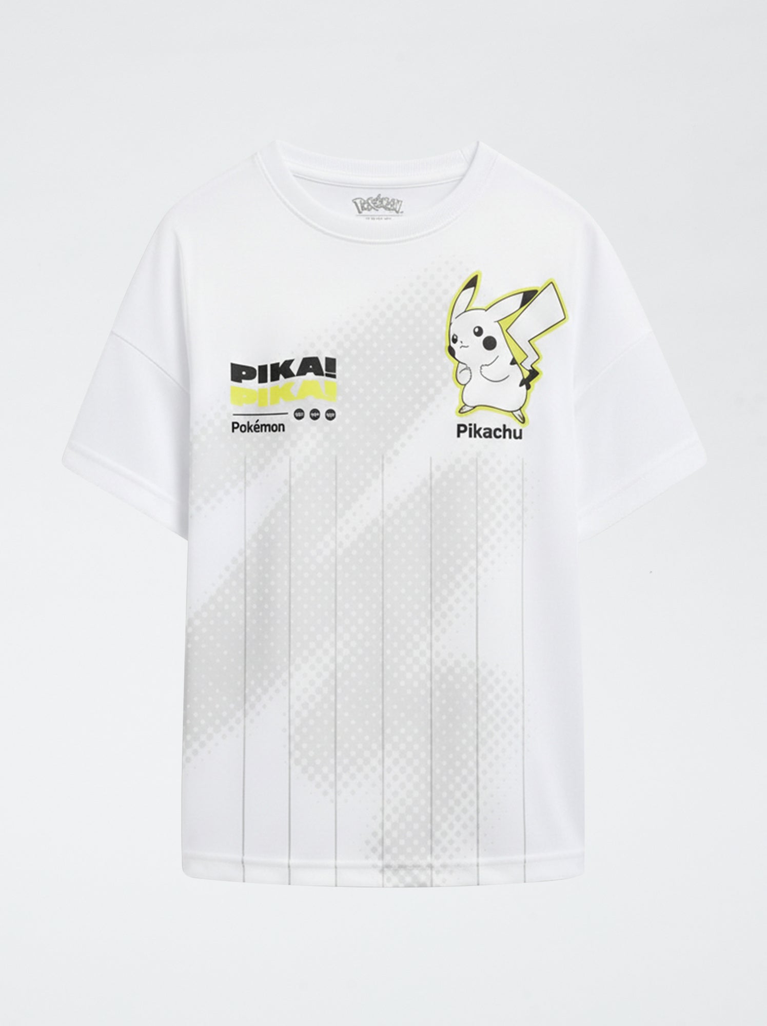 Ensemble short + t-shirt 'Pokémon' 'Pikachu' - 2 pièces - Blanc