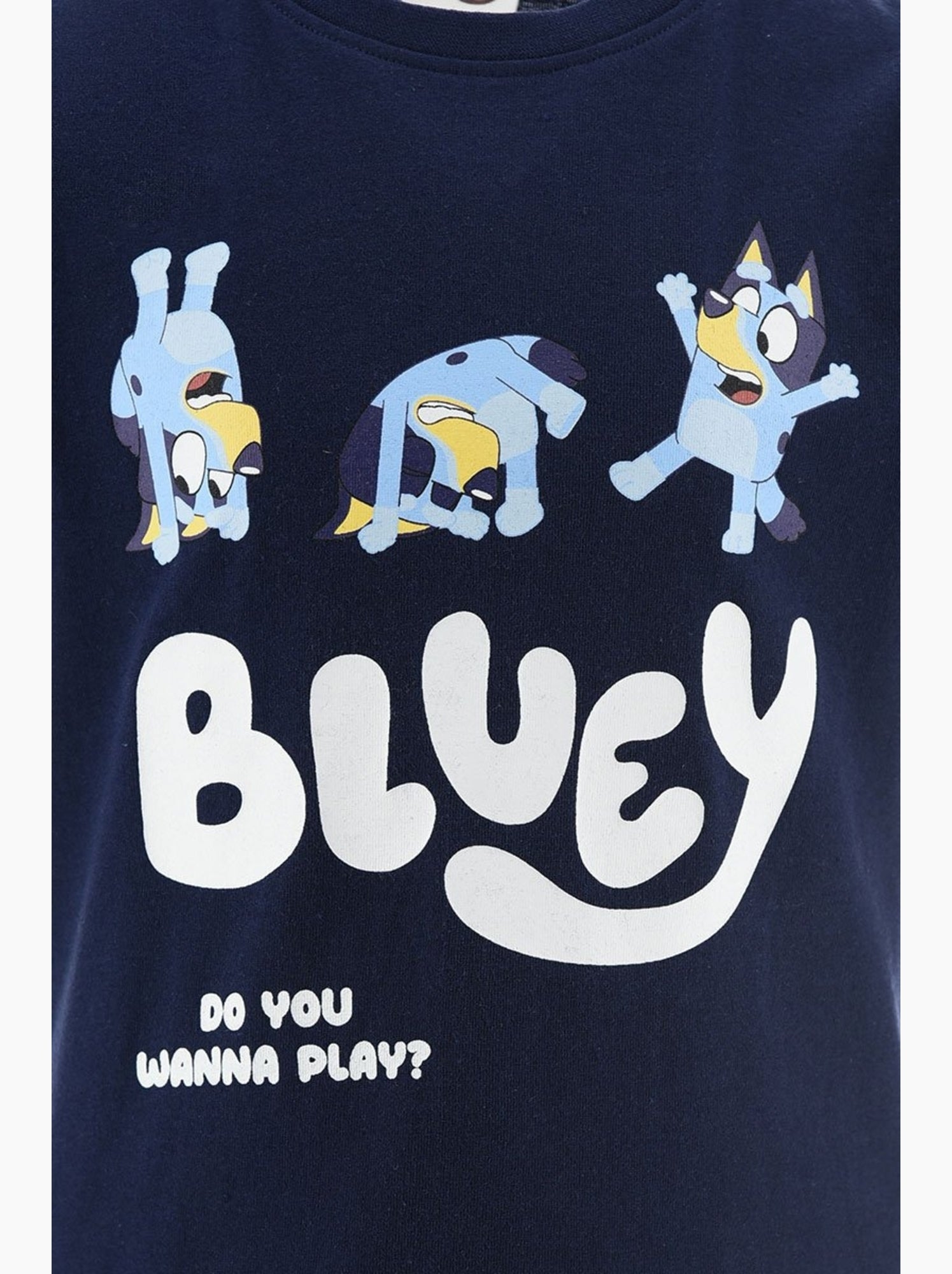 Ensemble short + tee-shirt bluey| licence officielle - Bleu