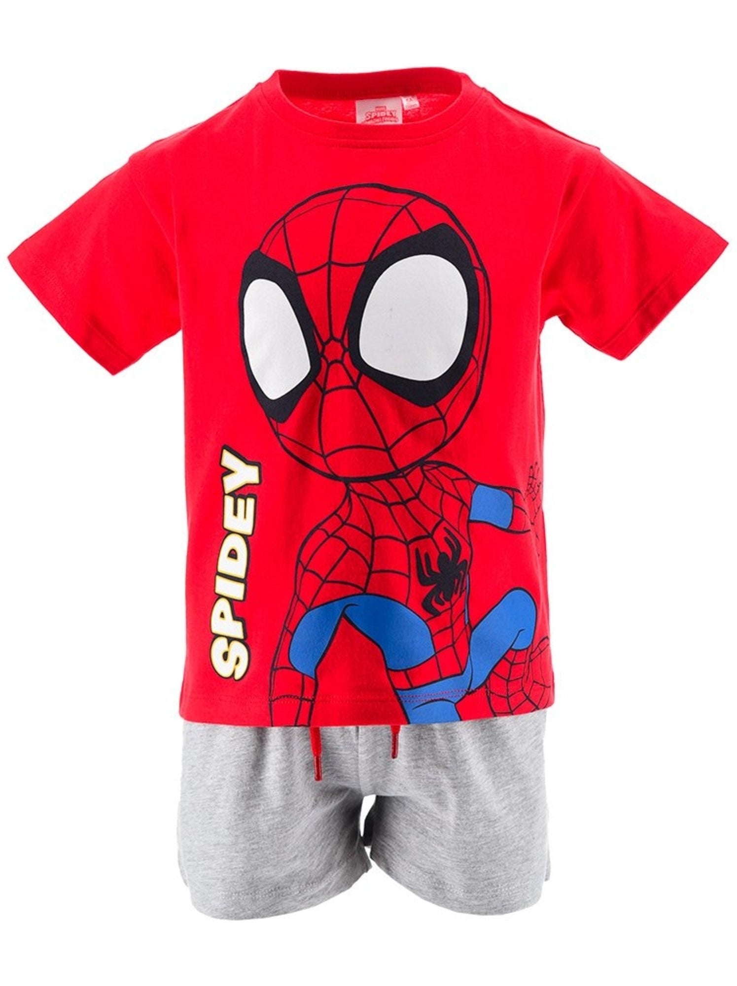 Ensemble Short + Tee-Shirt Spidey| Licence Officielle - Rouge