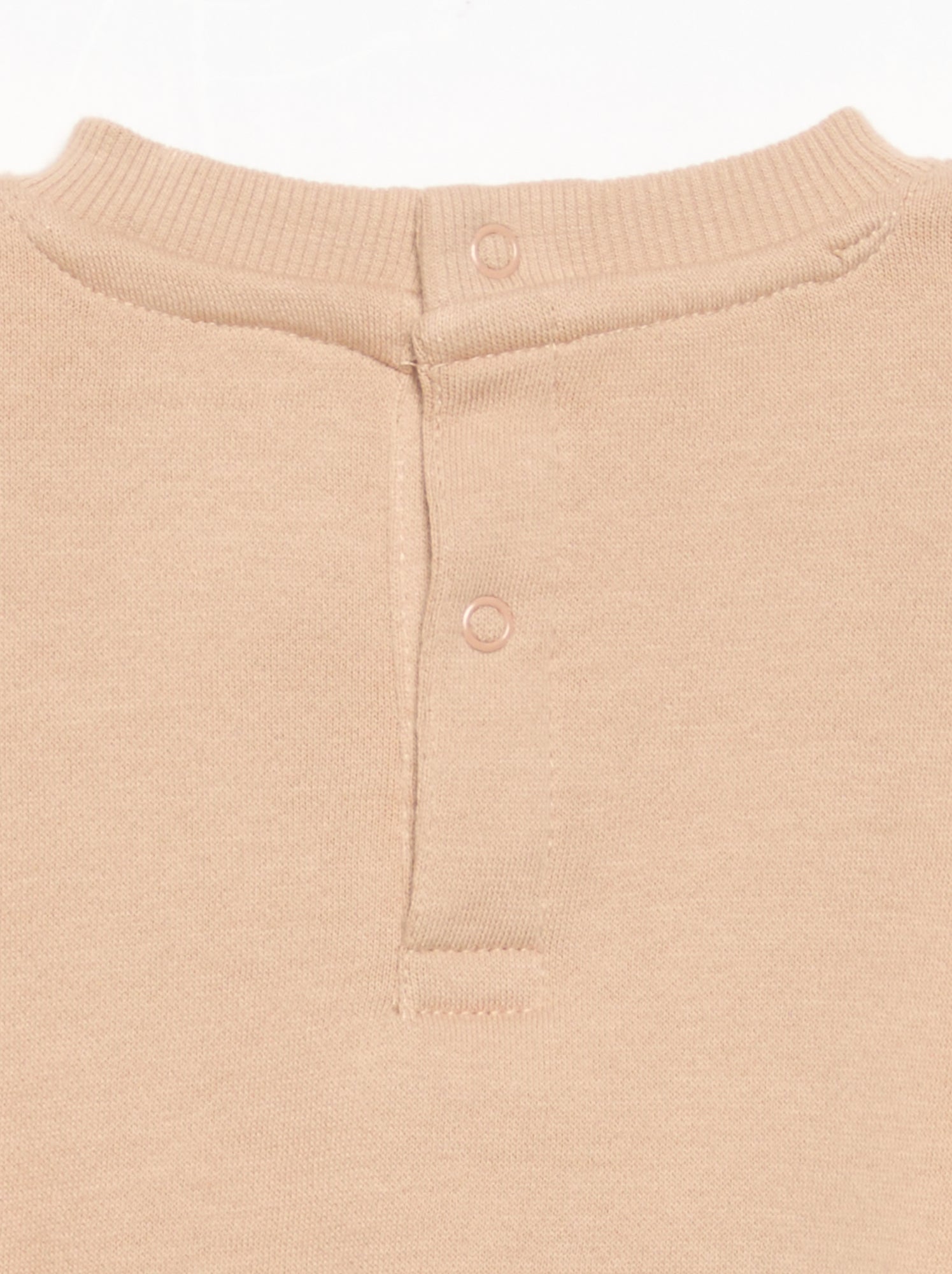 Ensemble sweat imprimé + legging - Beige
