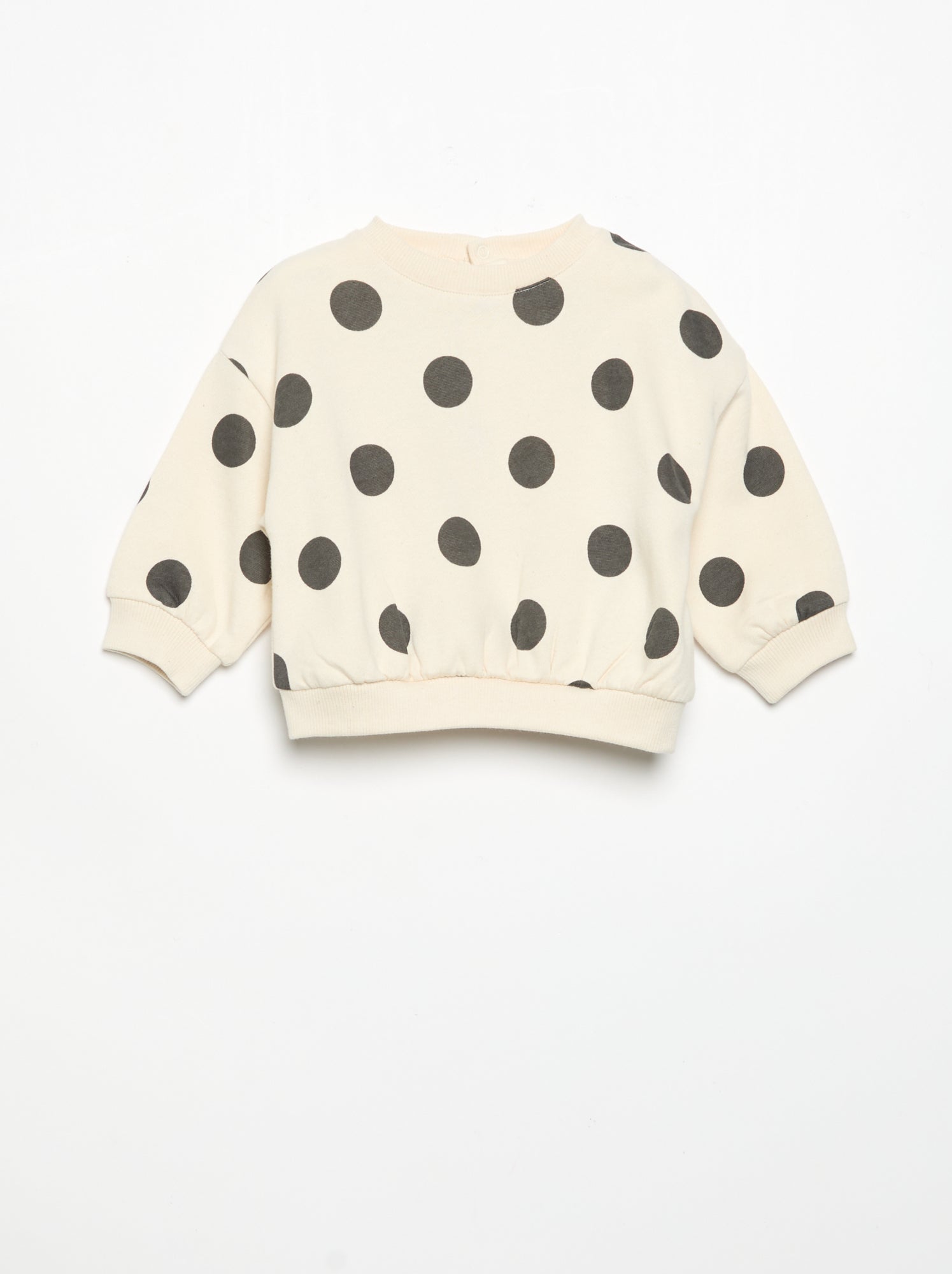 Ensemble sweat imprimé + legging - Blanc (GDM74_6)
