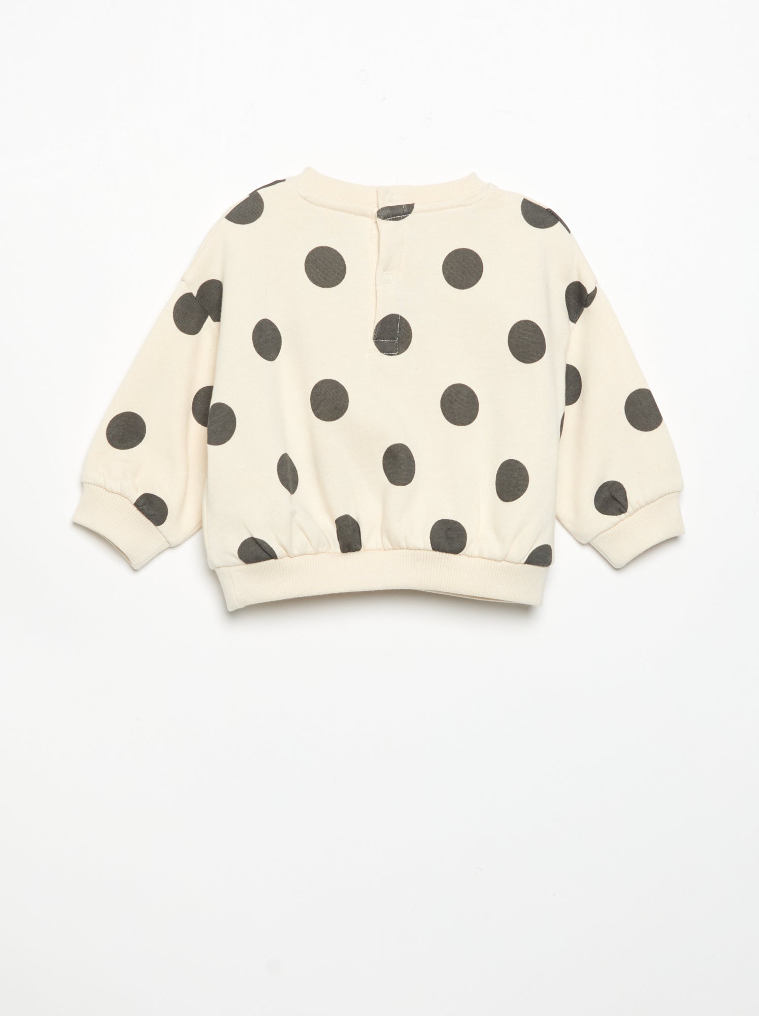 Ensemble sweat imprimé + legging - Blanc (GDM74_6)