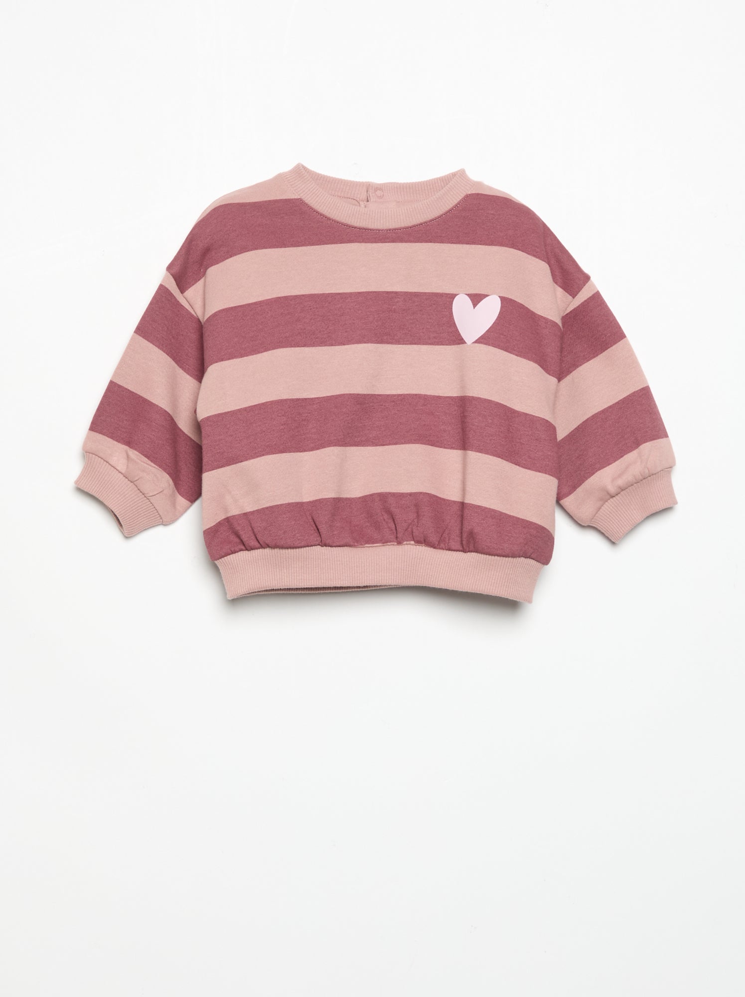 Ensemble sweat imprimé + legging - Violet