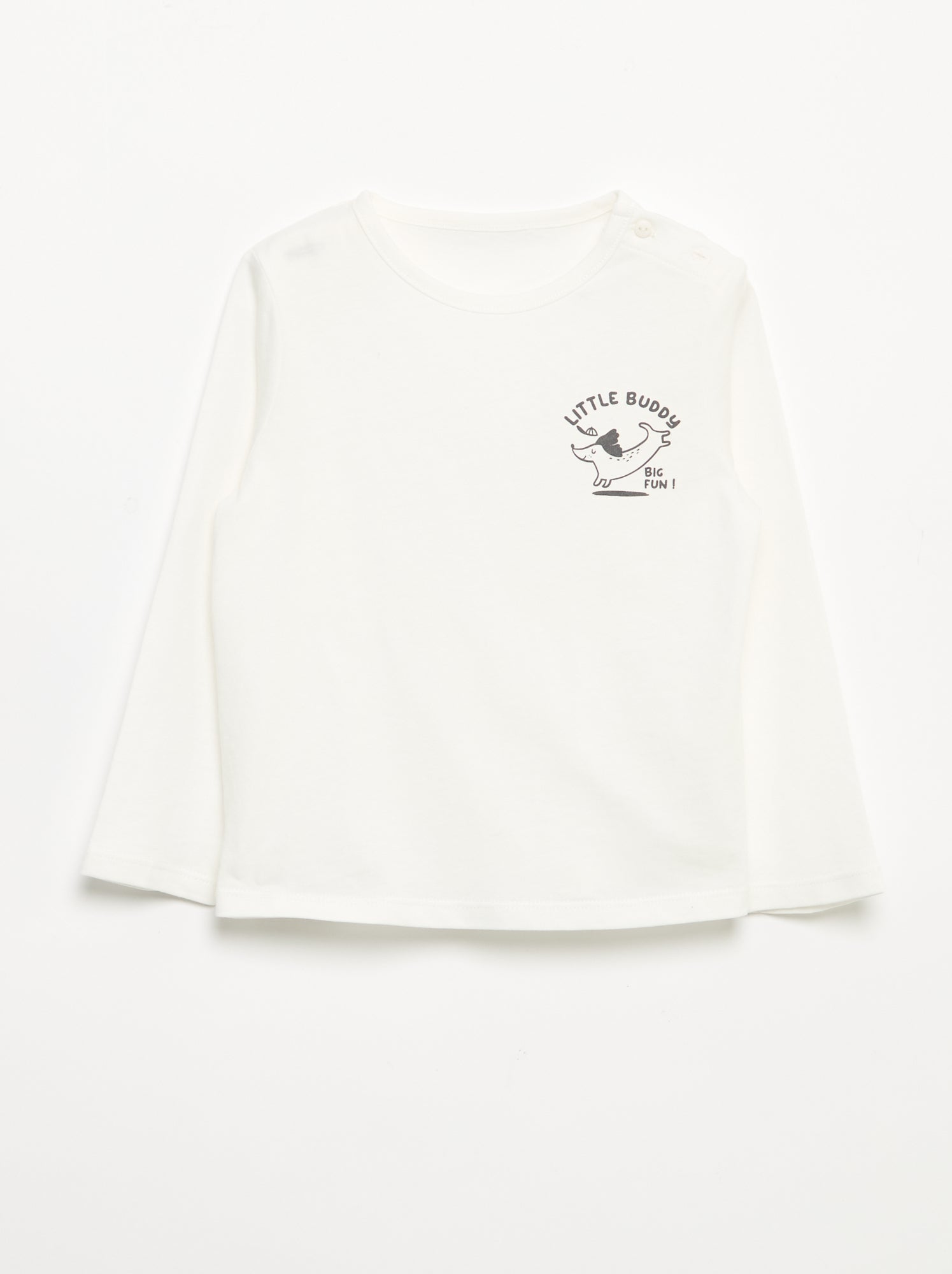 Ensemble sweat + jogging + t-shirt - 3 pièces - Beige (FXZ51_2)