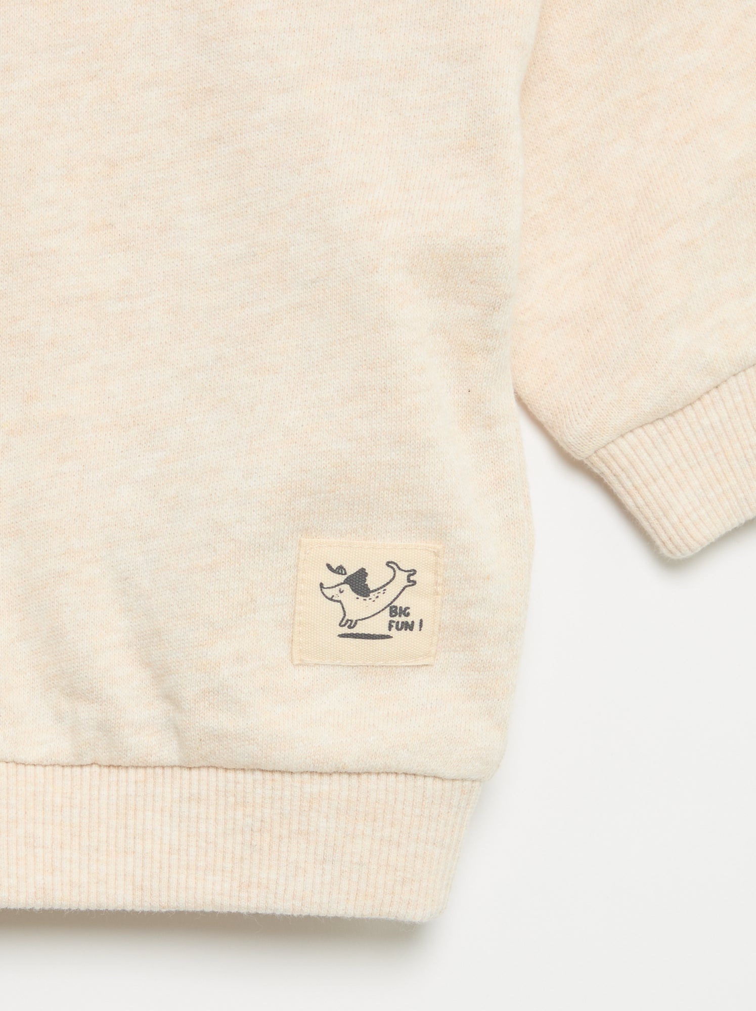 Ensemble sweat + jogging + t-shirt - 3 pièces - Beige (FXZ51_4)