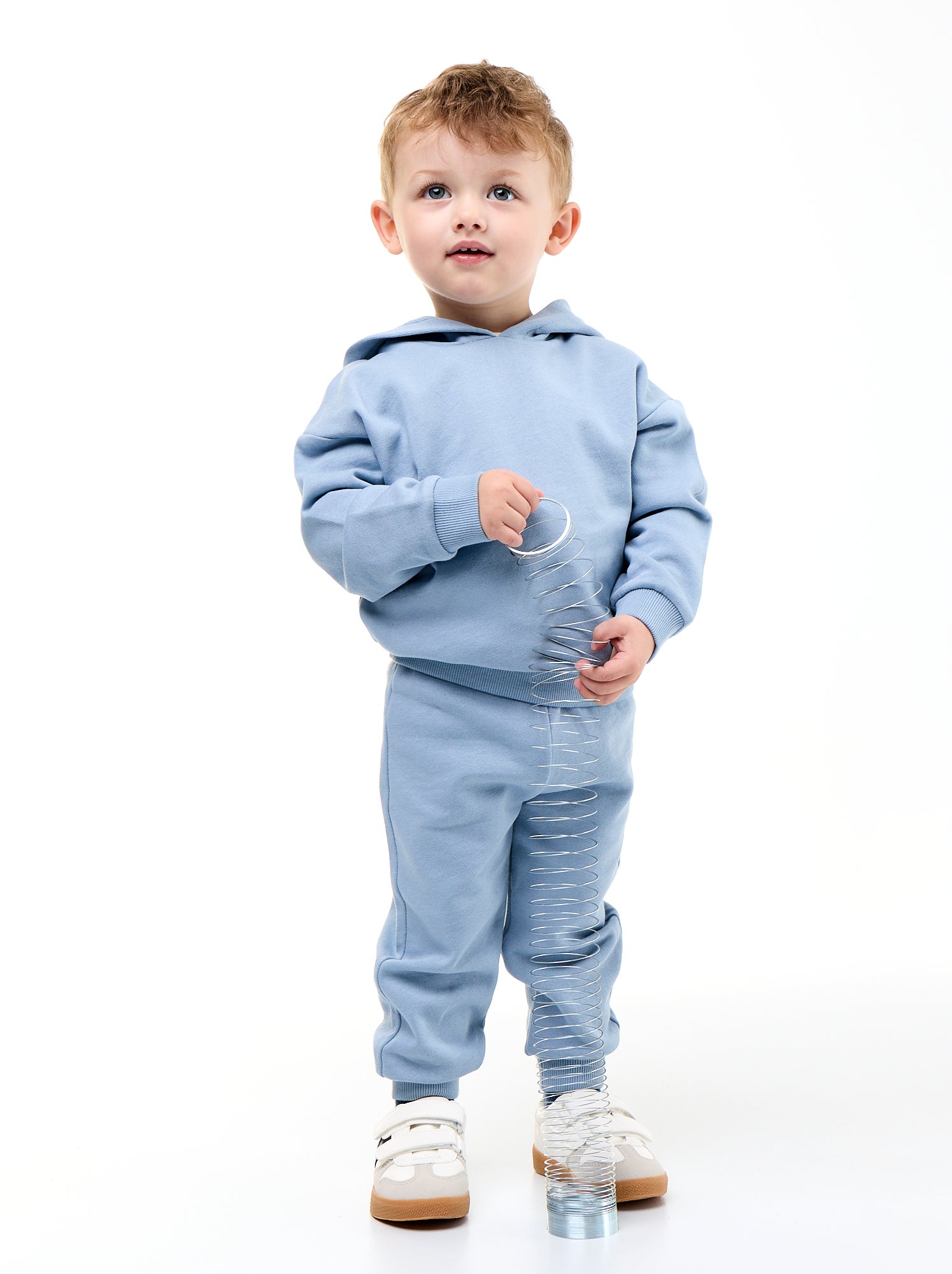 Ensemble sweat + jogging + t-shirt - 3 pièces - Bleu