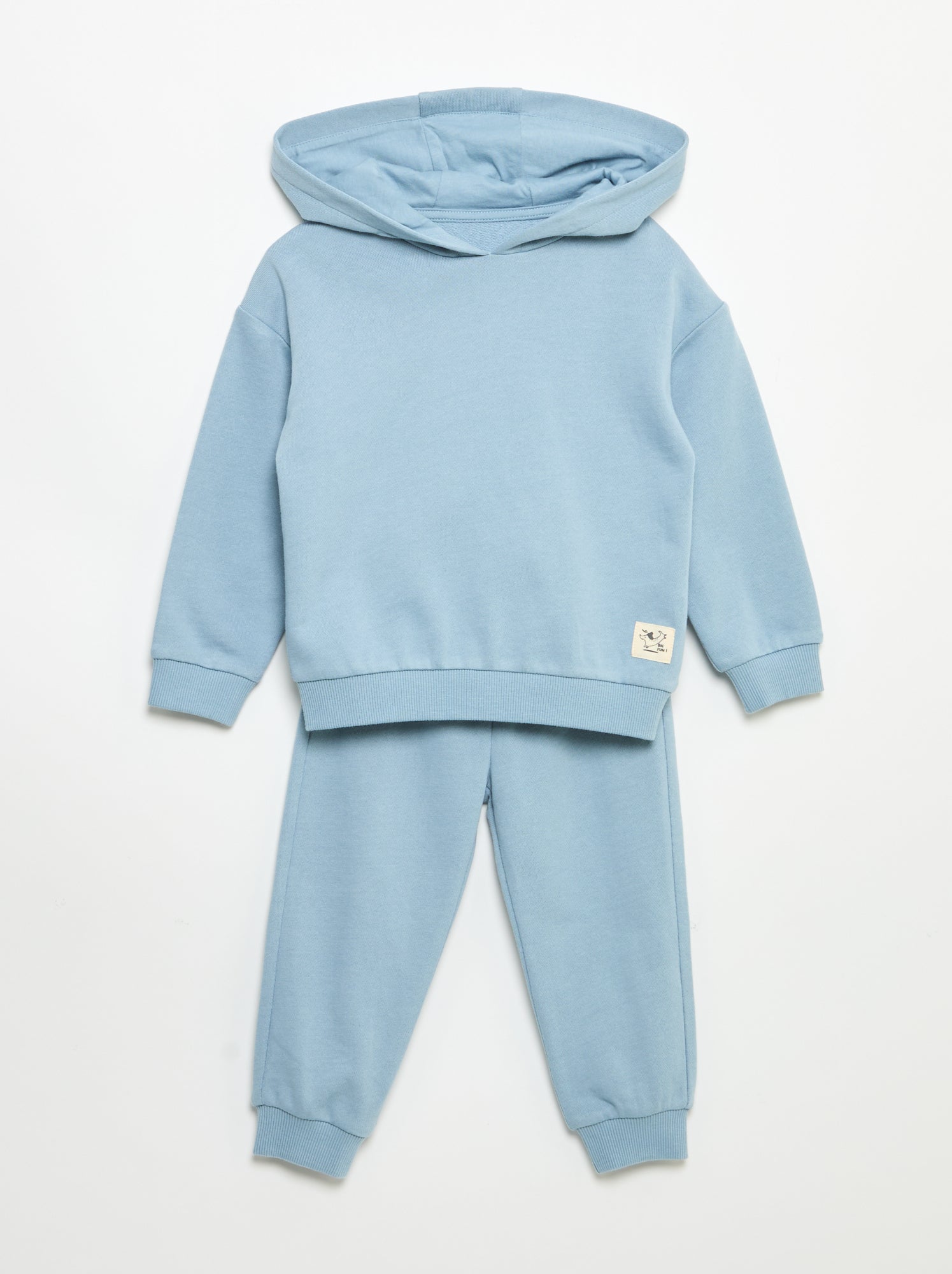 Ensemble sweat + jogging + t-shirt - 3 pièces - Bleu