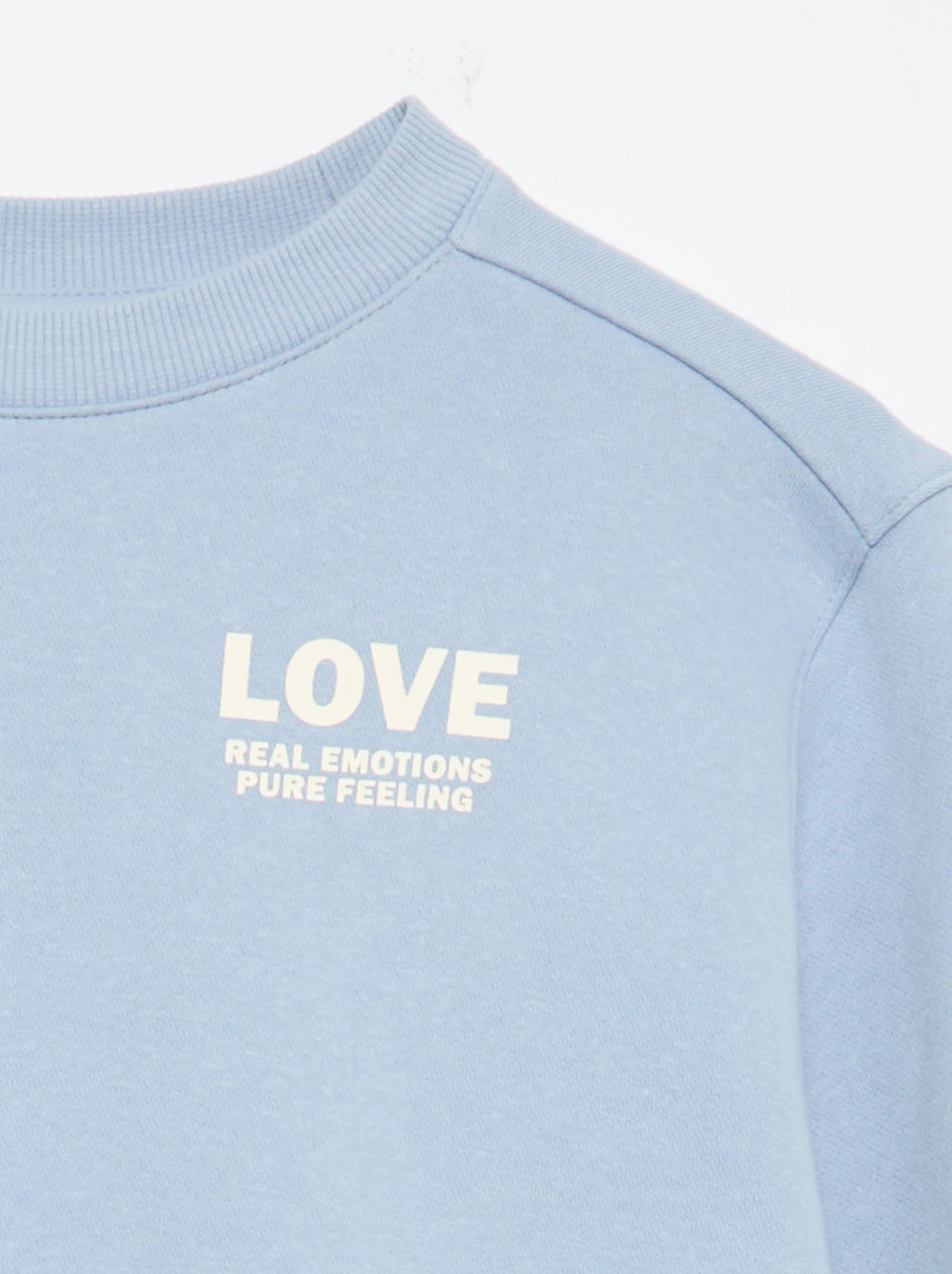 Ensemble sweat + legging - 2 pièces - Bleu