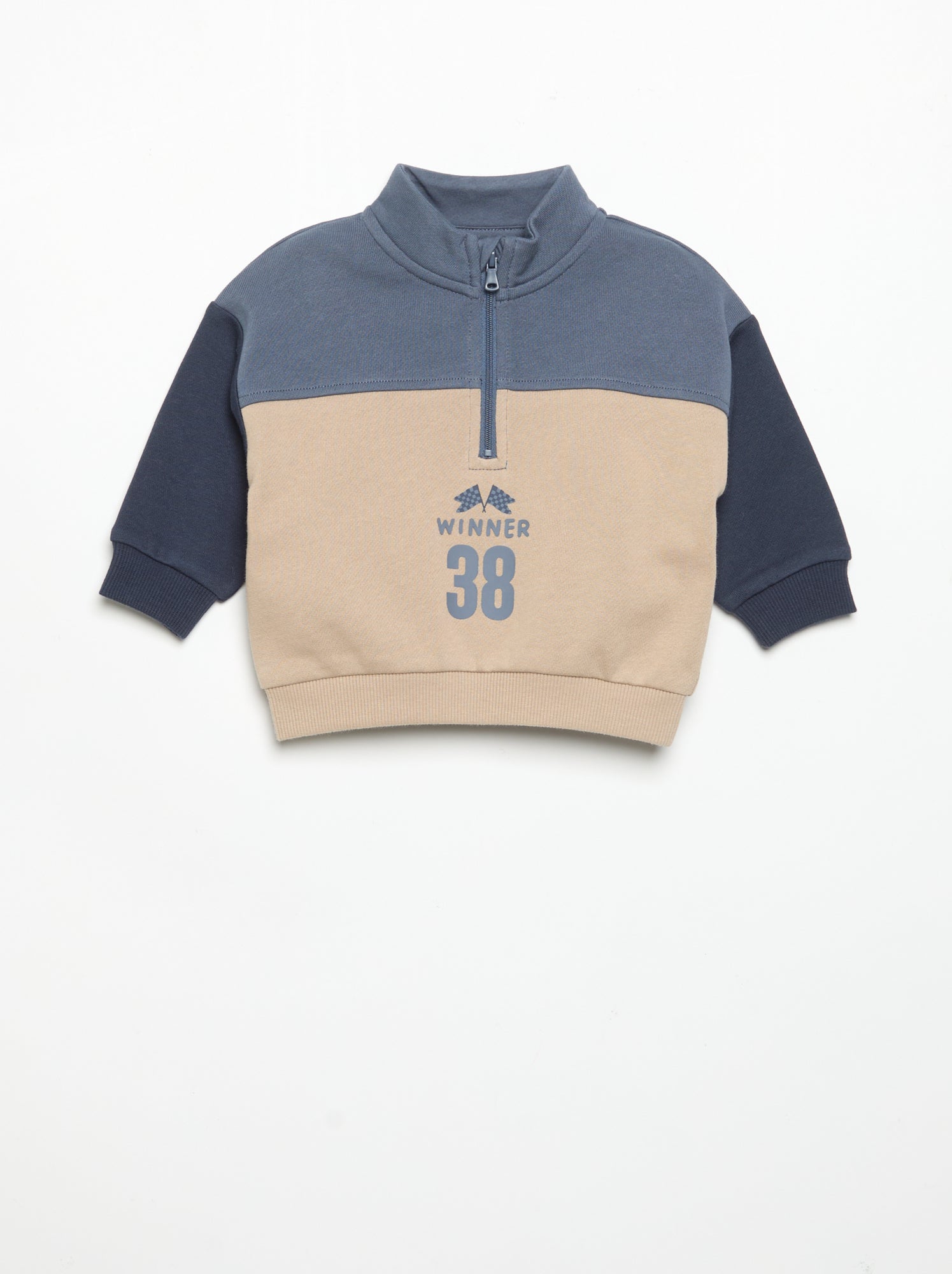 Ensemble sweat + pantalon de jogging - Bleu