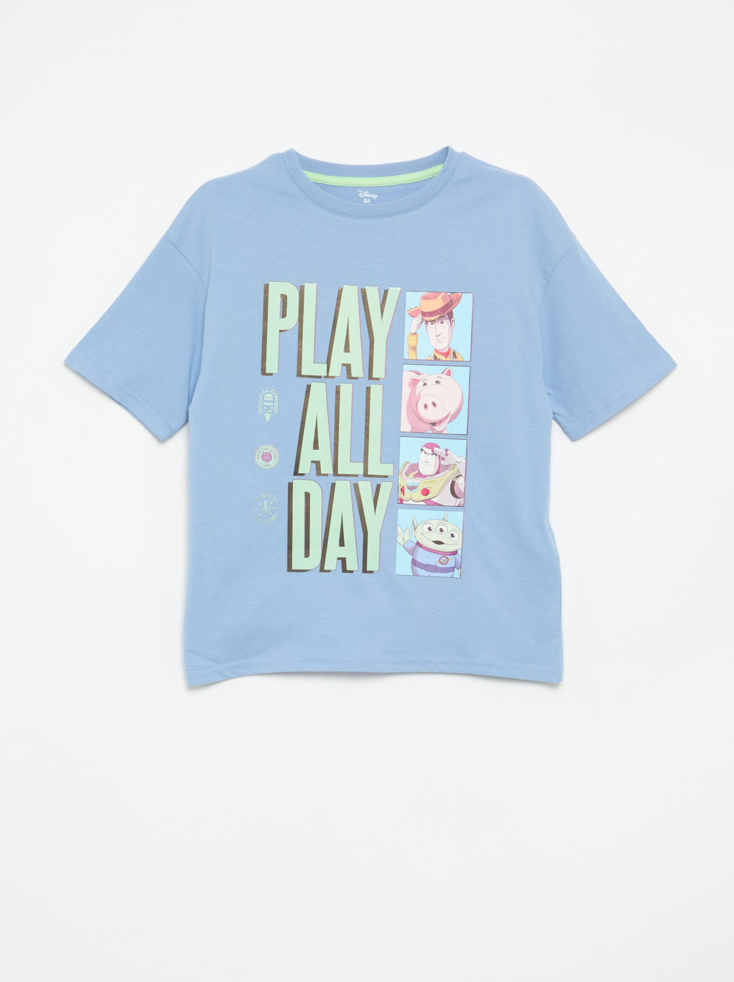 Ensemble T-shirt + bermuda 'Disney' - 2 pièces - Bleu (FPQ86_4)