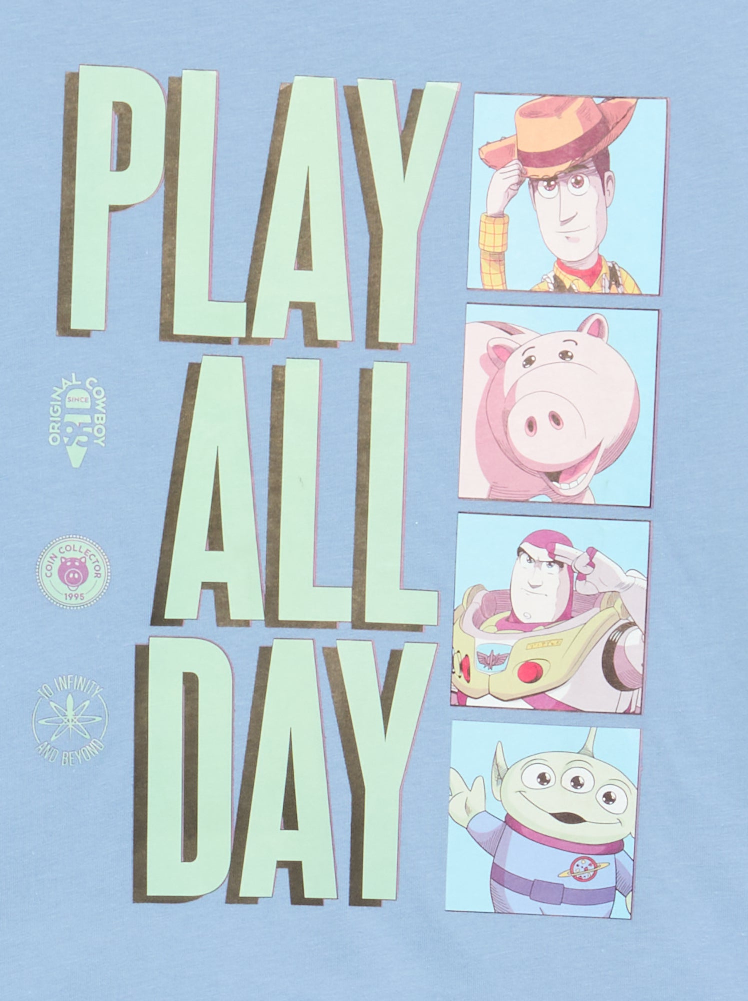Ensemble T-shirt + bermuda 'Disney' - 2 pièces - Bleu (FPQ86_4)