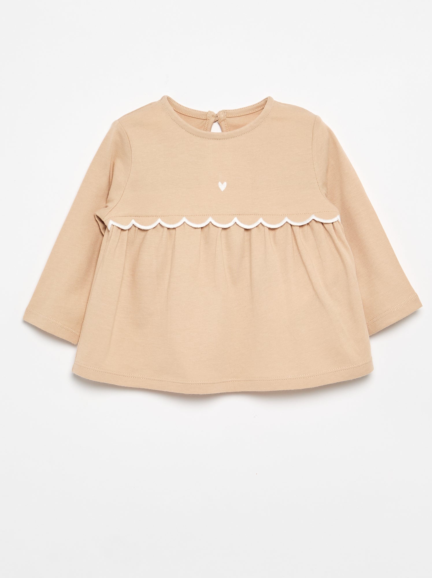 Ensemble T-shirt + legging - Beige